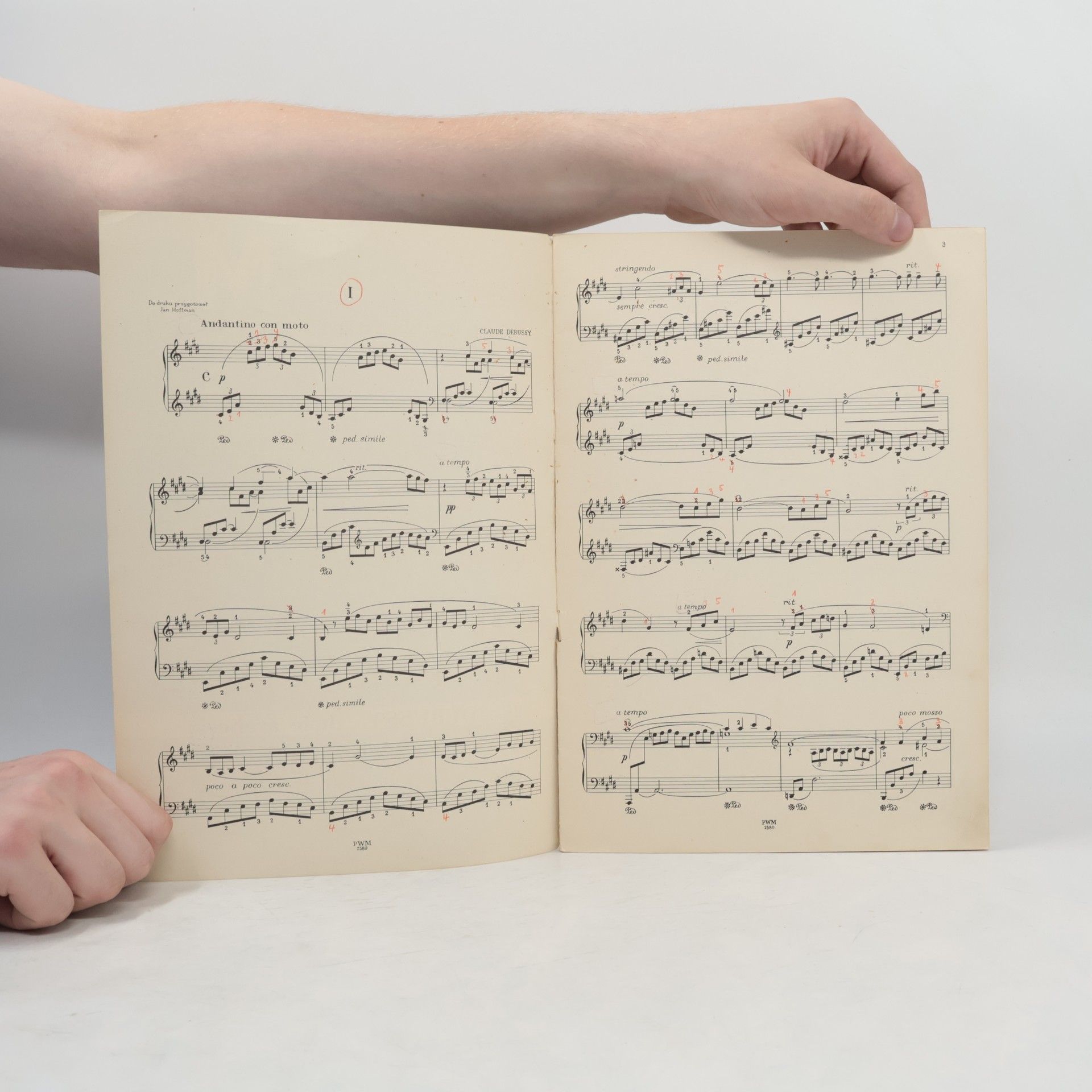 Collectif d'auteurs Debussy dwie arabeski 26