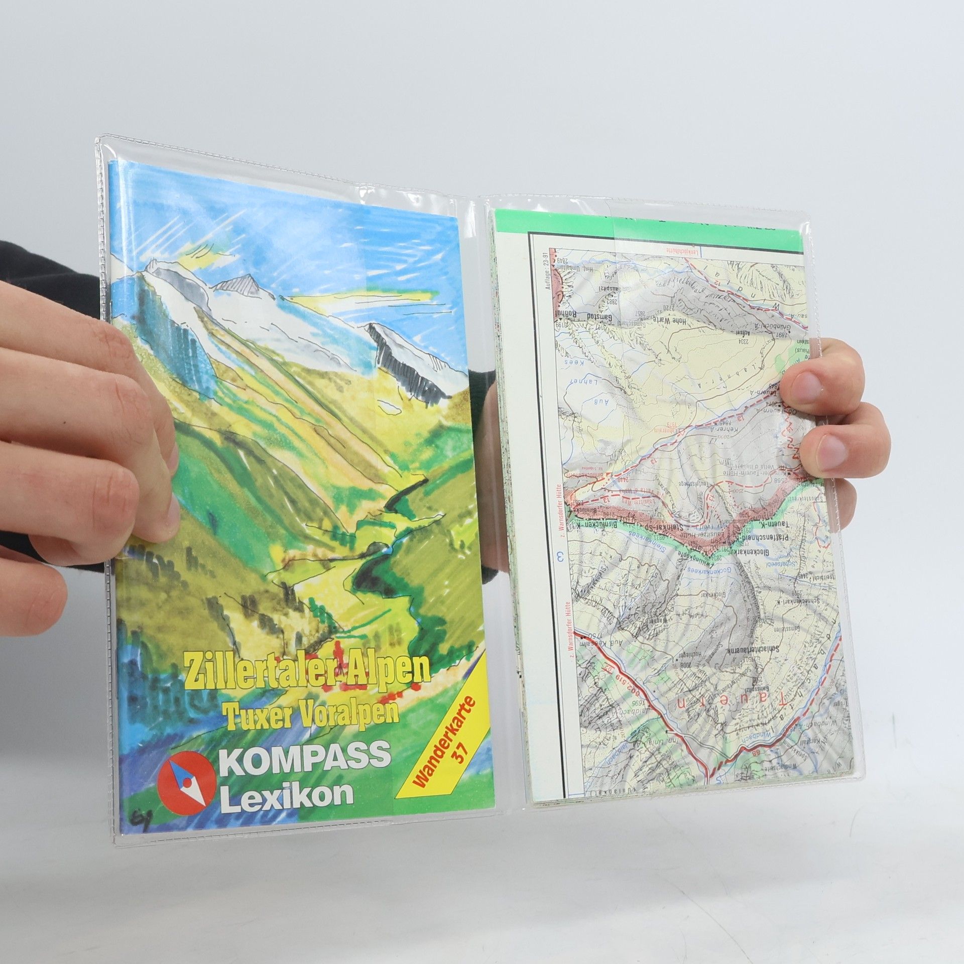 Autorenkollektiv Zillertaler Alpen, Tuxer Voralpen 37. 1:50 000