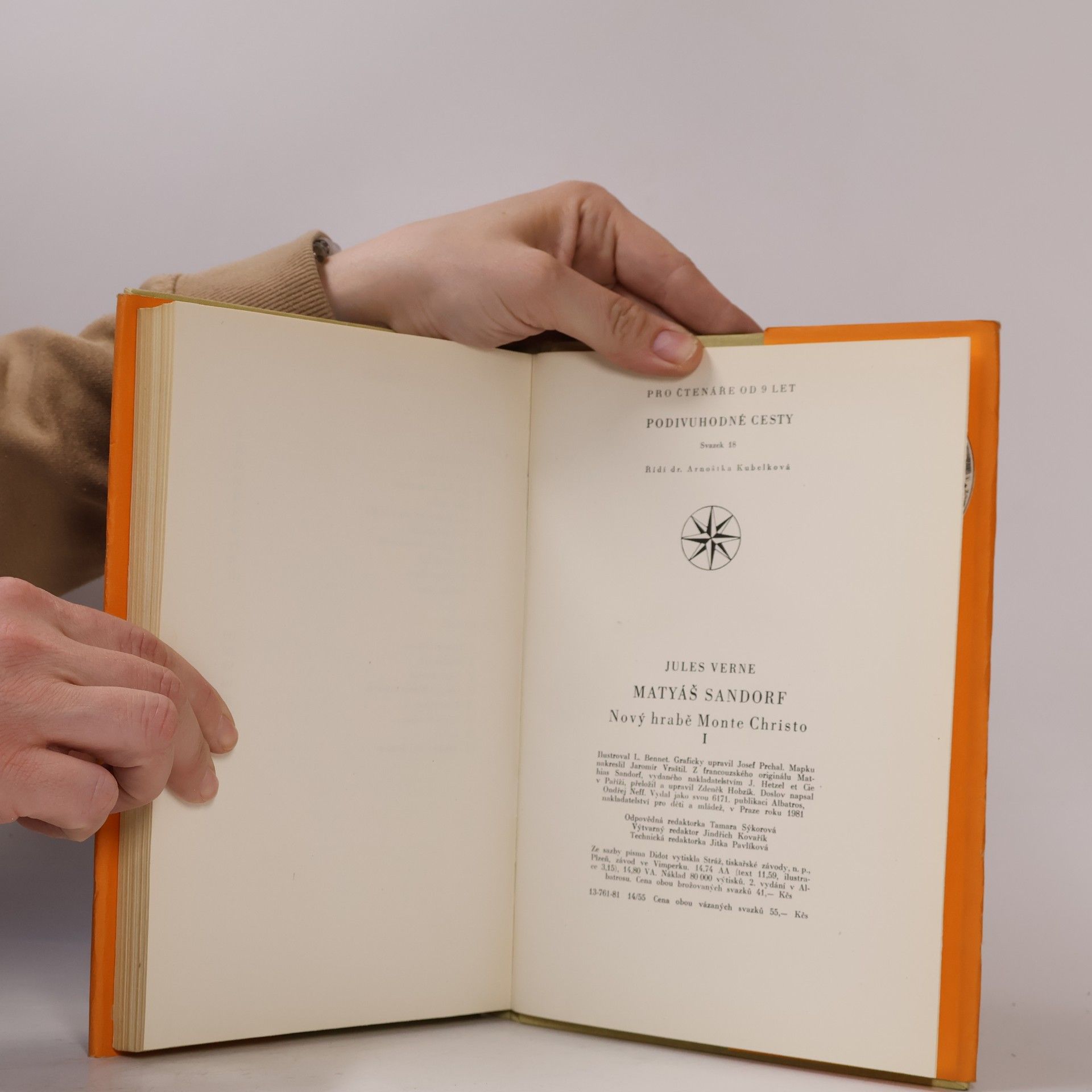 Jules Verne Matyáš Sandorf. Nový hrabě Monte Christo I.