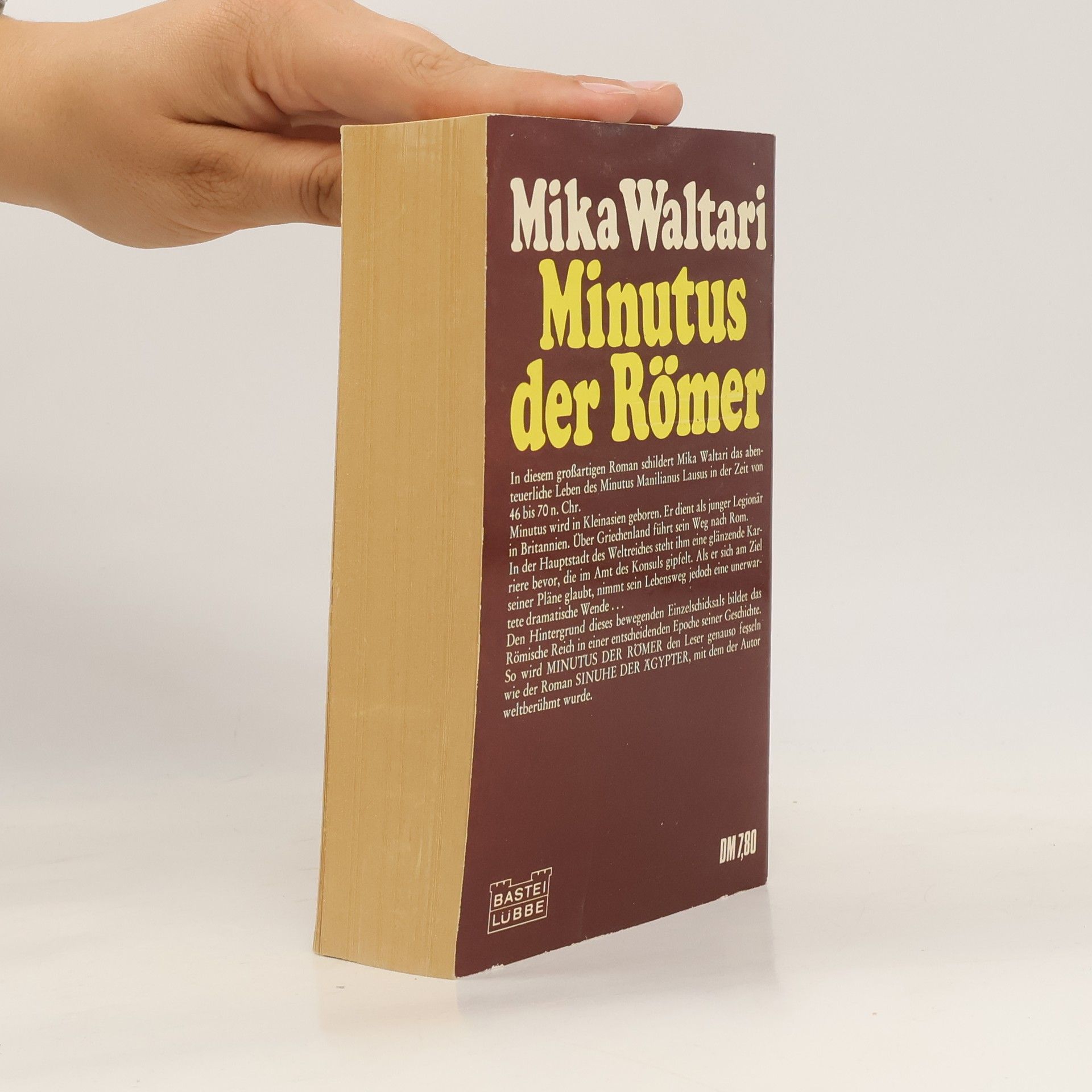 Mika Waltari Minutus, der Römer