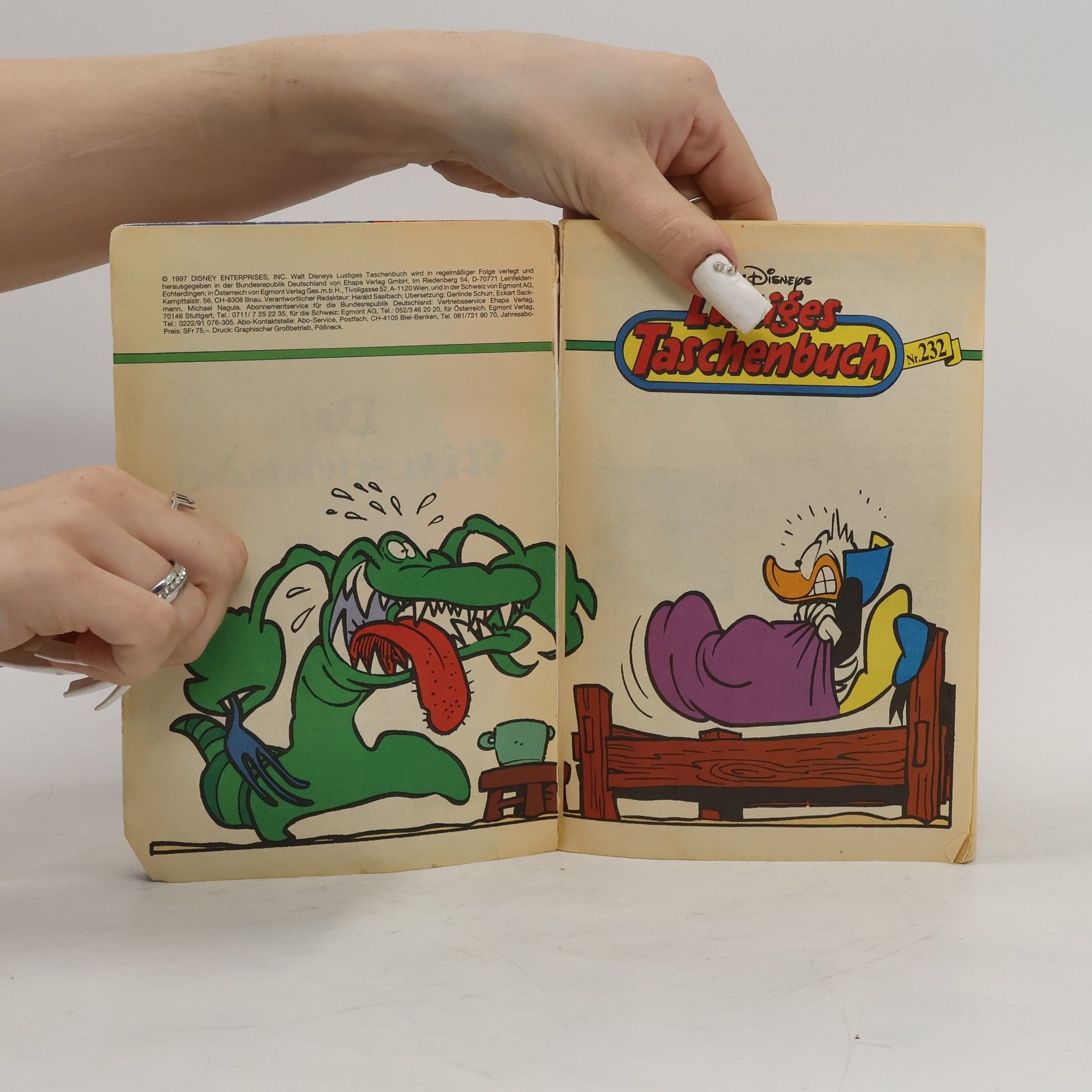 Walt Disney Lustiges Taschenbuch 232. Das Stimmwunder