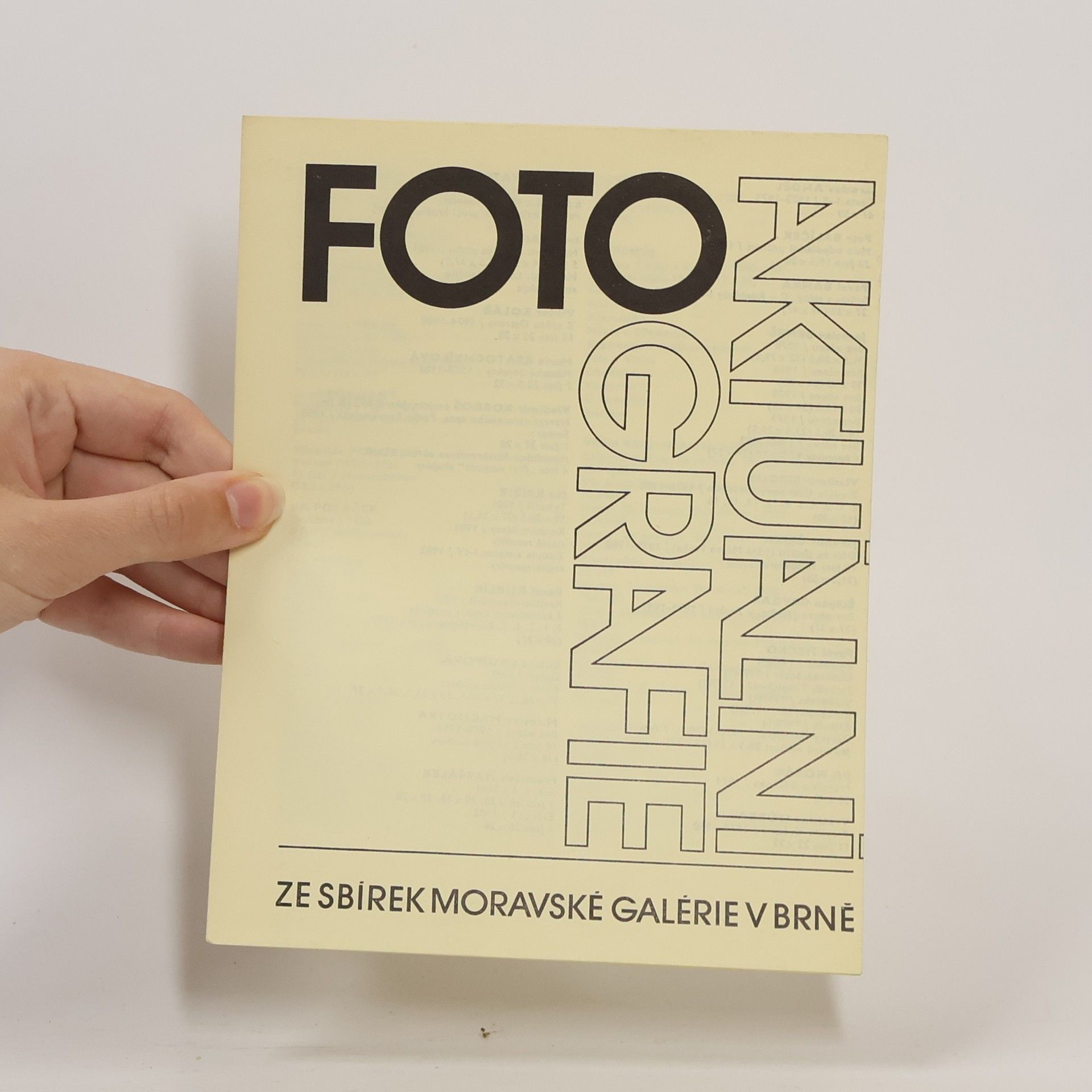Auteurscollectief Aktuální fotografie : Ze sbírek Moravské galérie v Brně