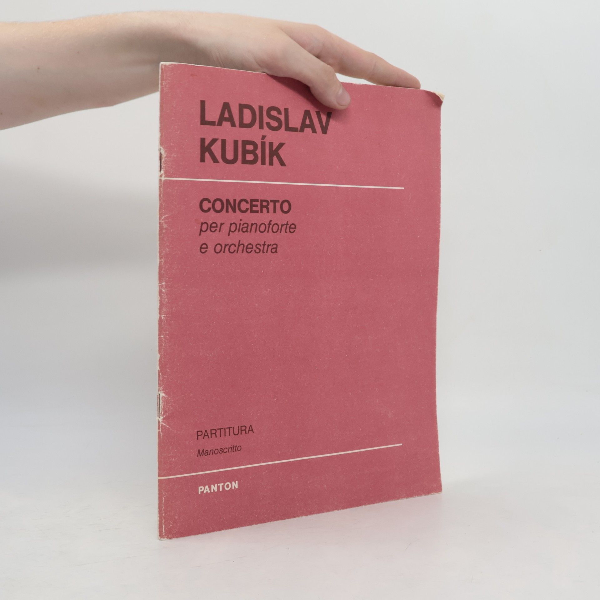Ladislav Kubík Concerto. Koncert pro klavír a orchestr