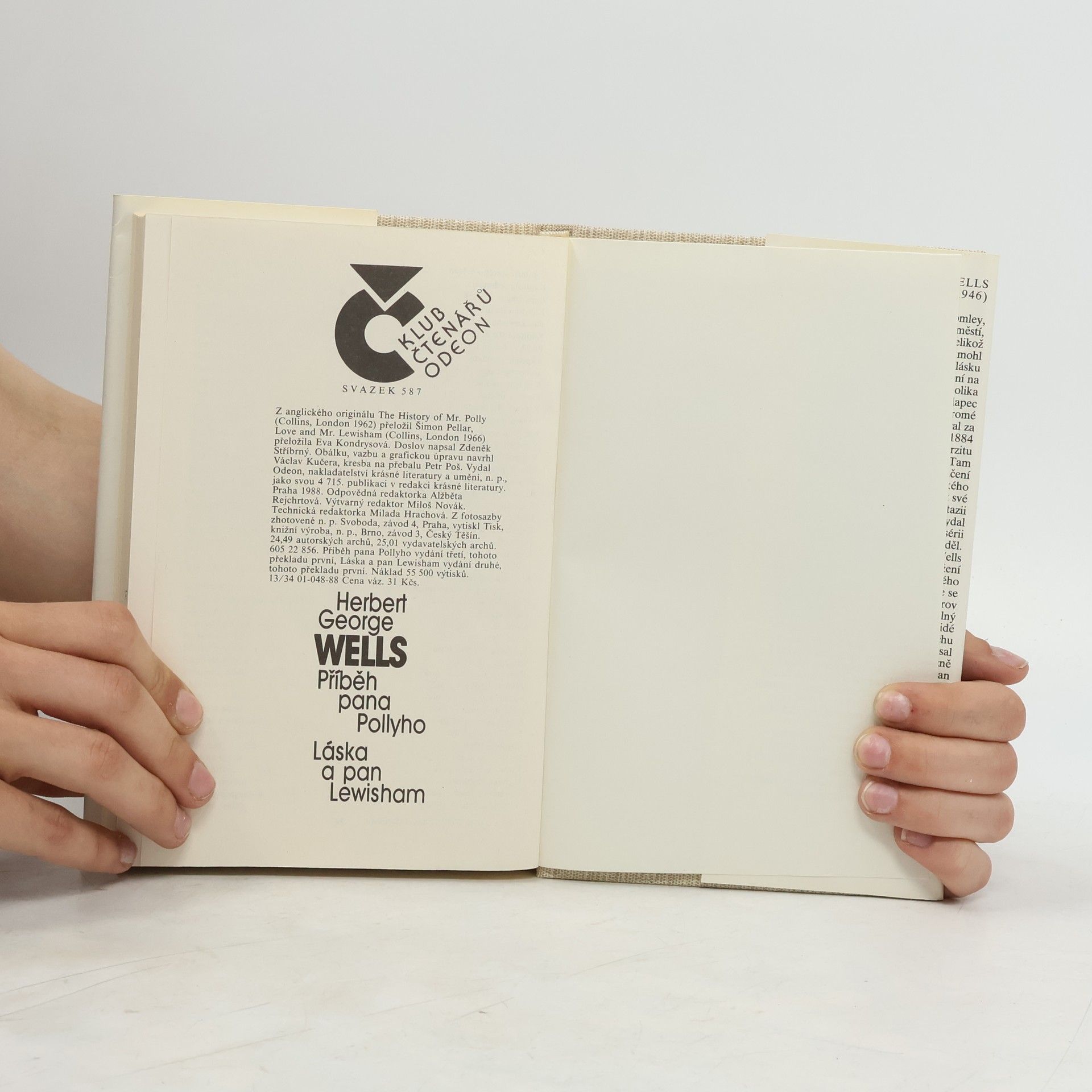 H. G. Wells Příběh pana Pollyho. Láska a pan Lewisham