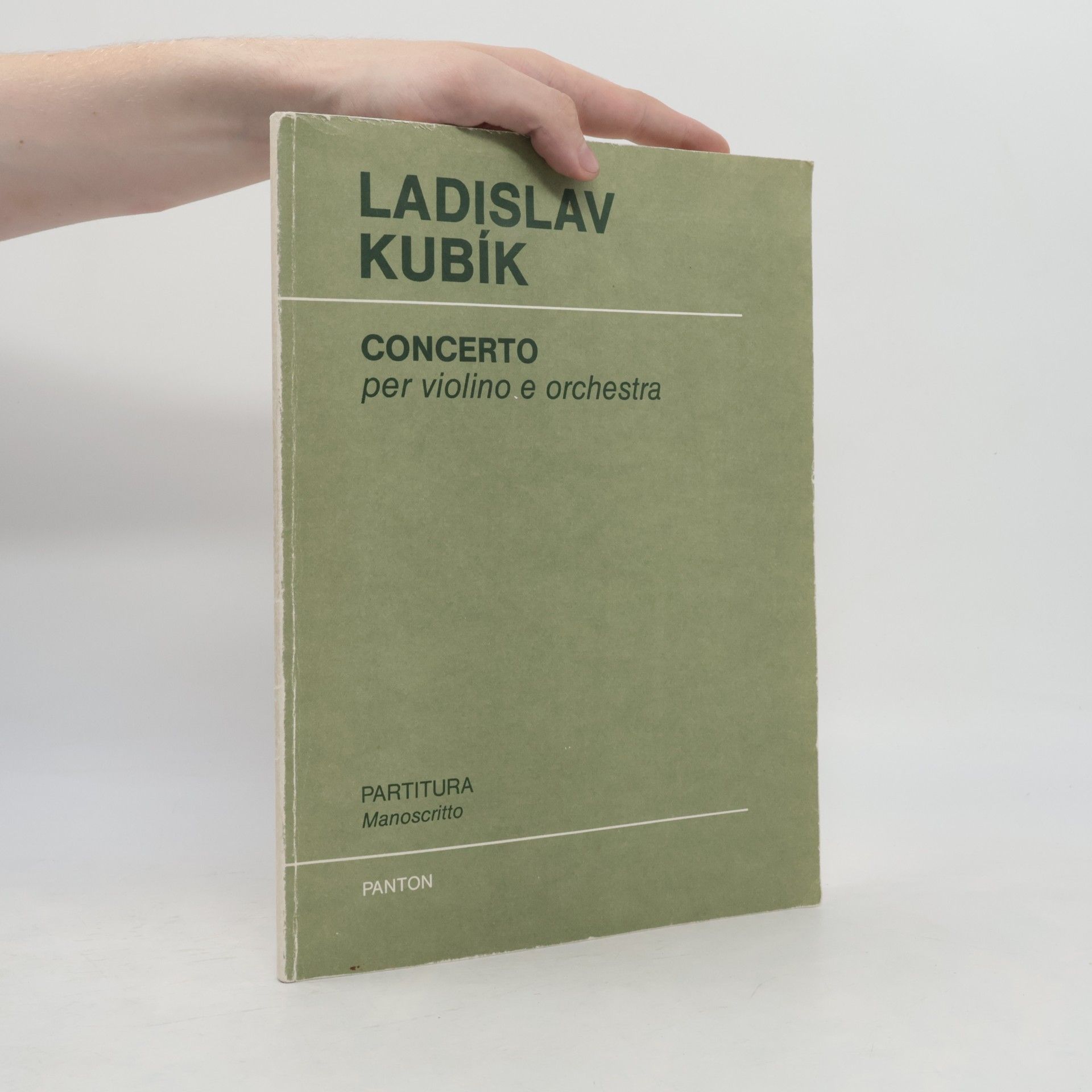 Ladislav Kubík Concerto. Koncert pro housle a orchestr 1