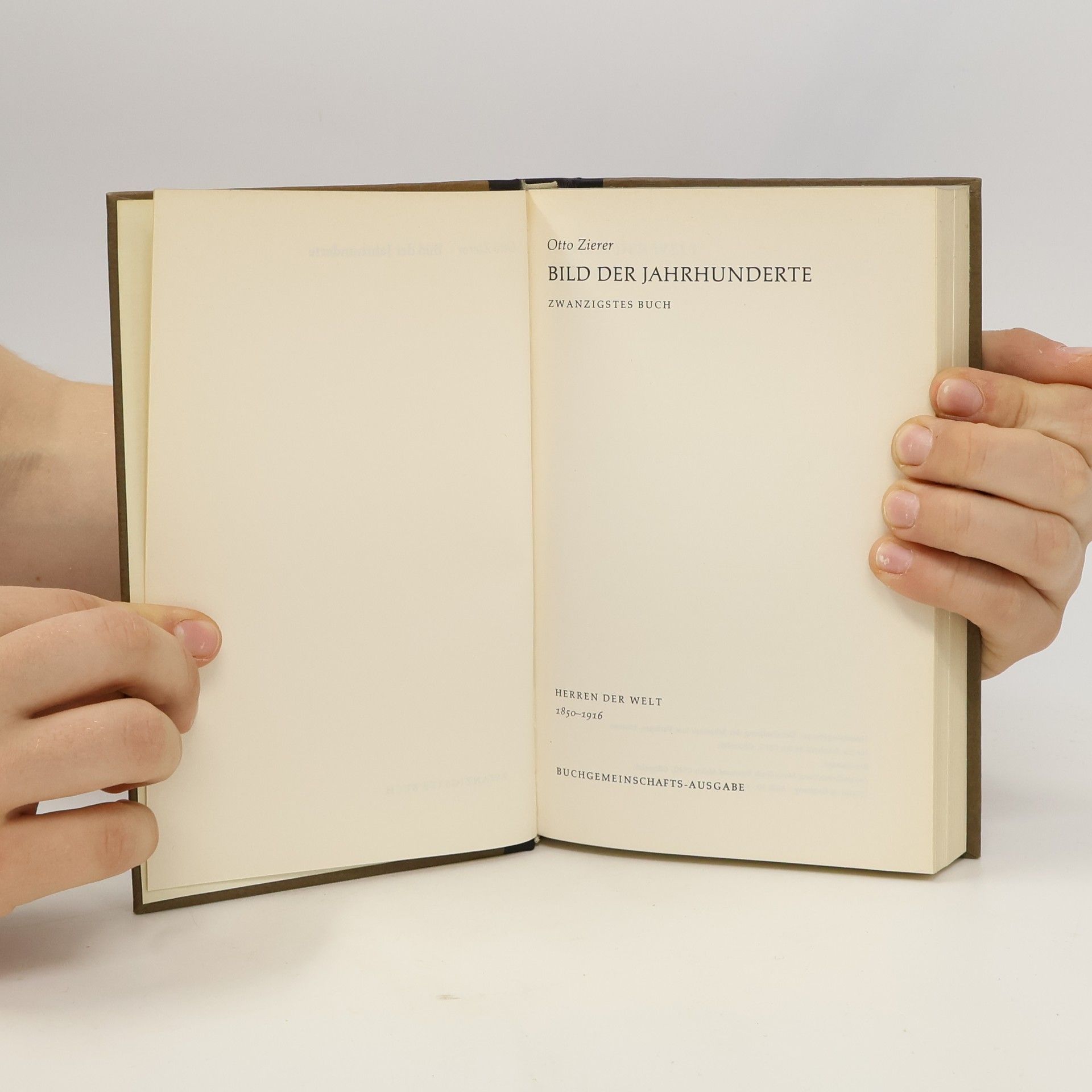 Otto Zierer Bild der Jahrhunderte 20