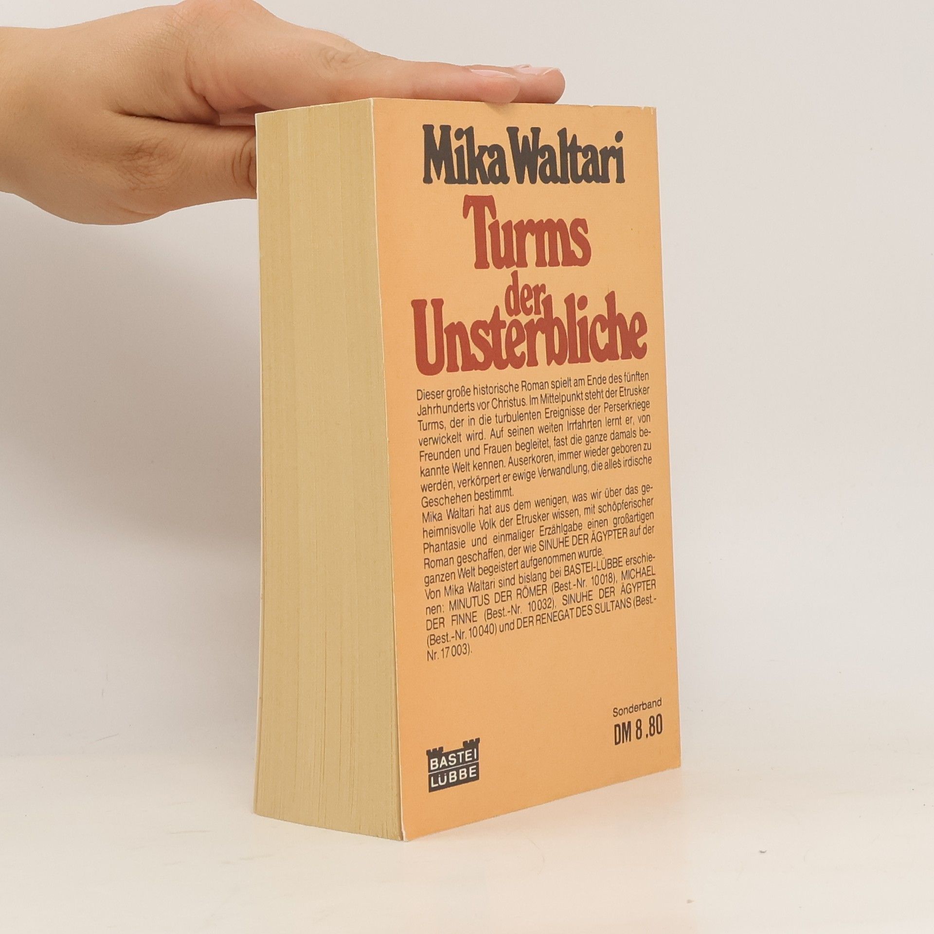Mika Waltari Turms, der Unsterbliche