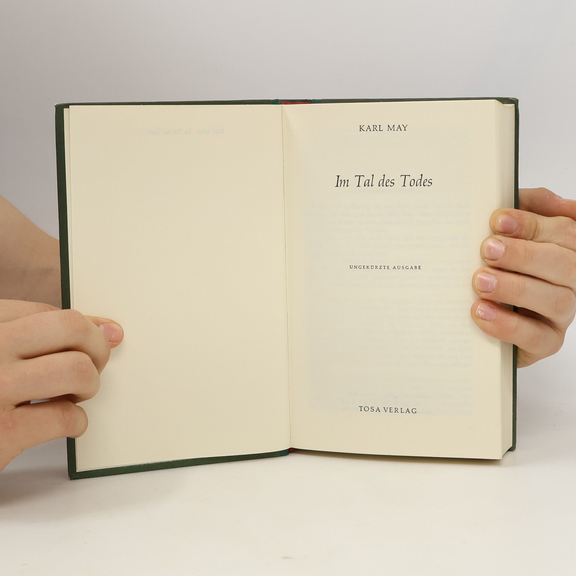 Karl May Im Tal des Todes