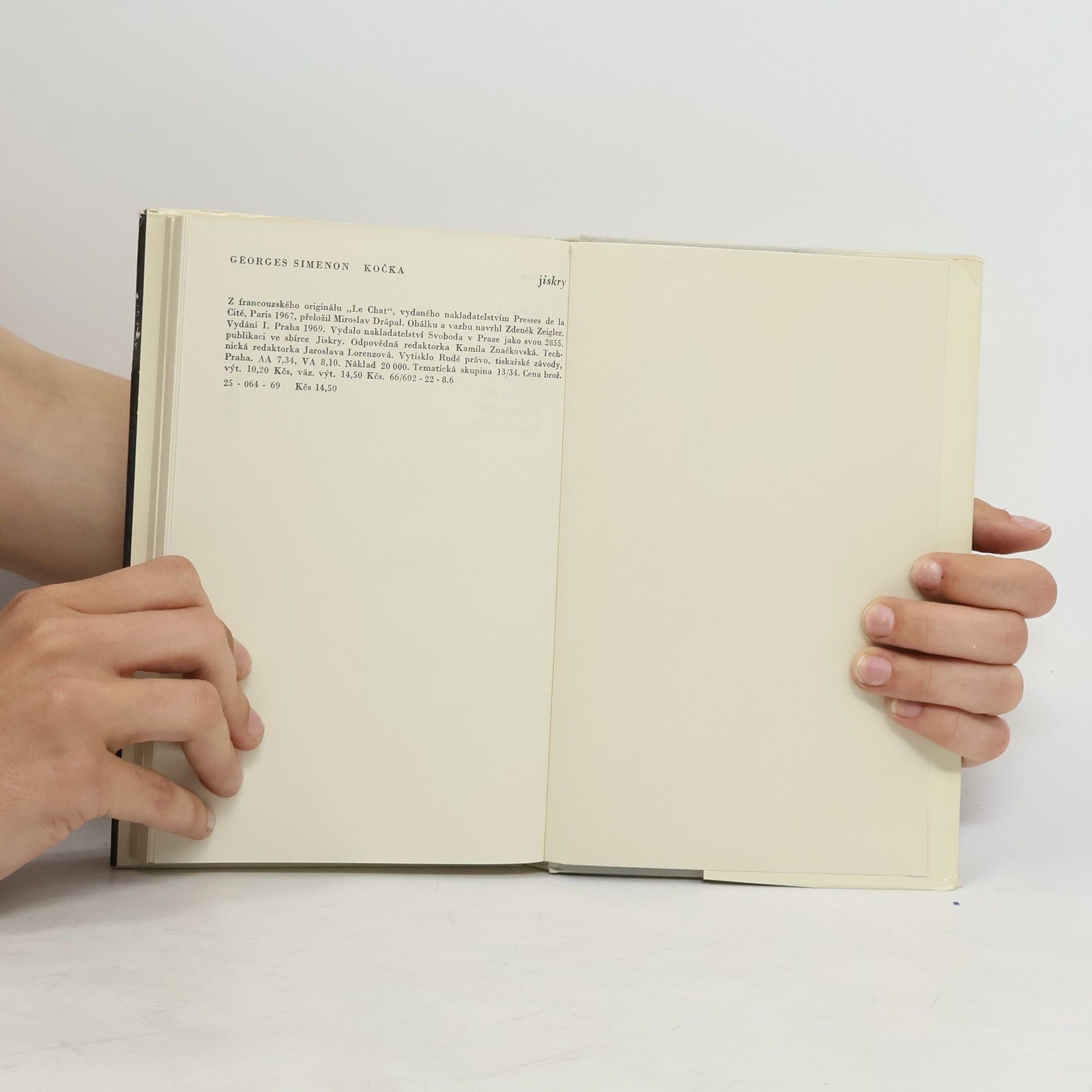 Georges Simenon Kočka