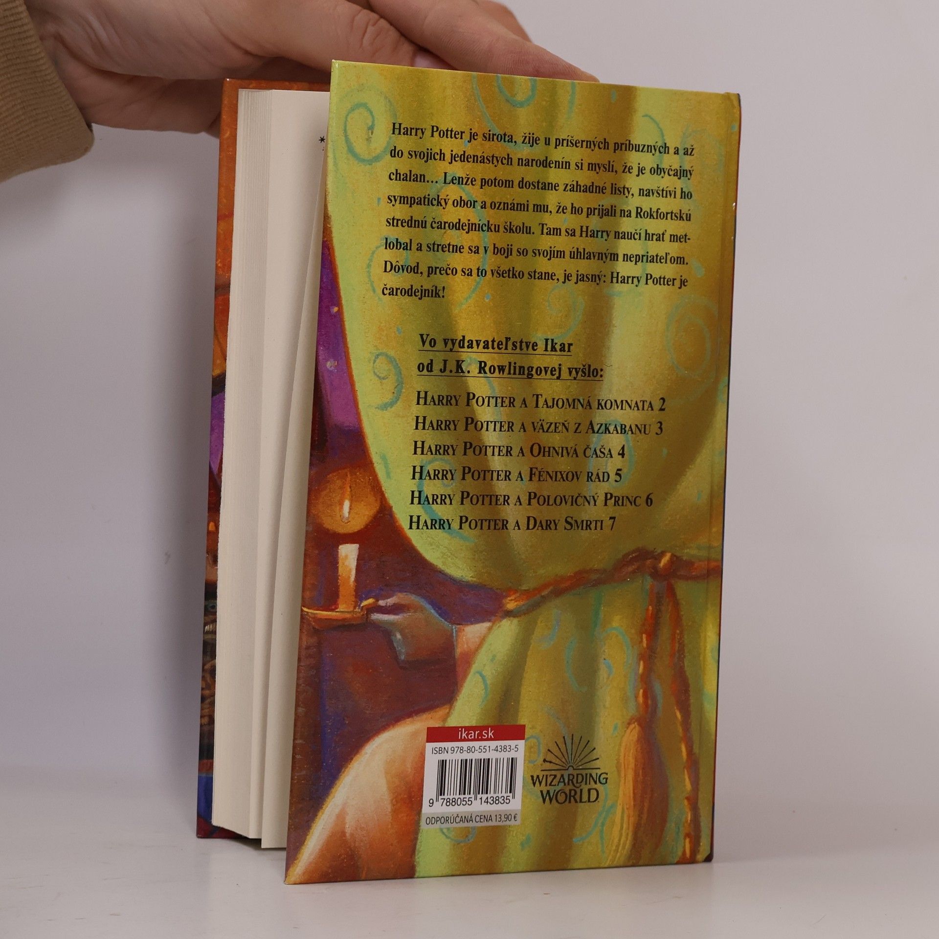 Joanne K. Rowling Harry Potter a kameň mudrcov