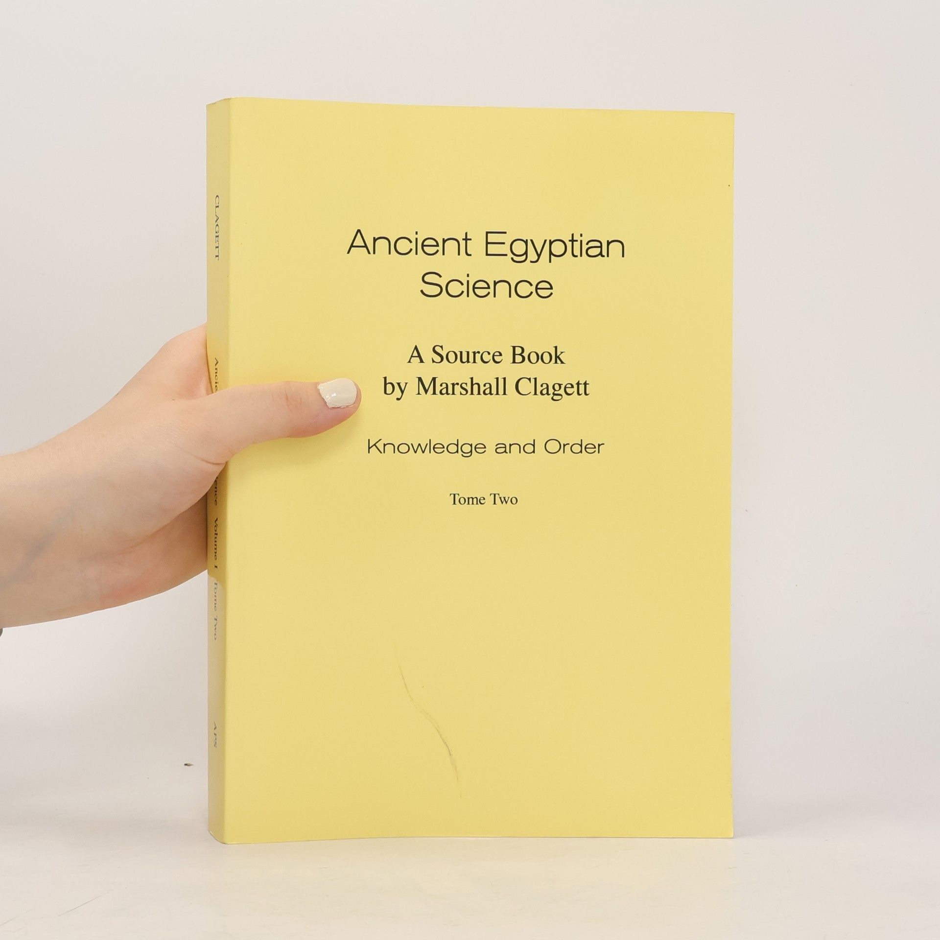 Marshall Clagett Ancient Egyptian Science