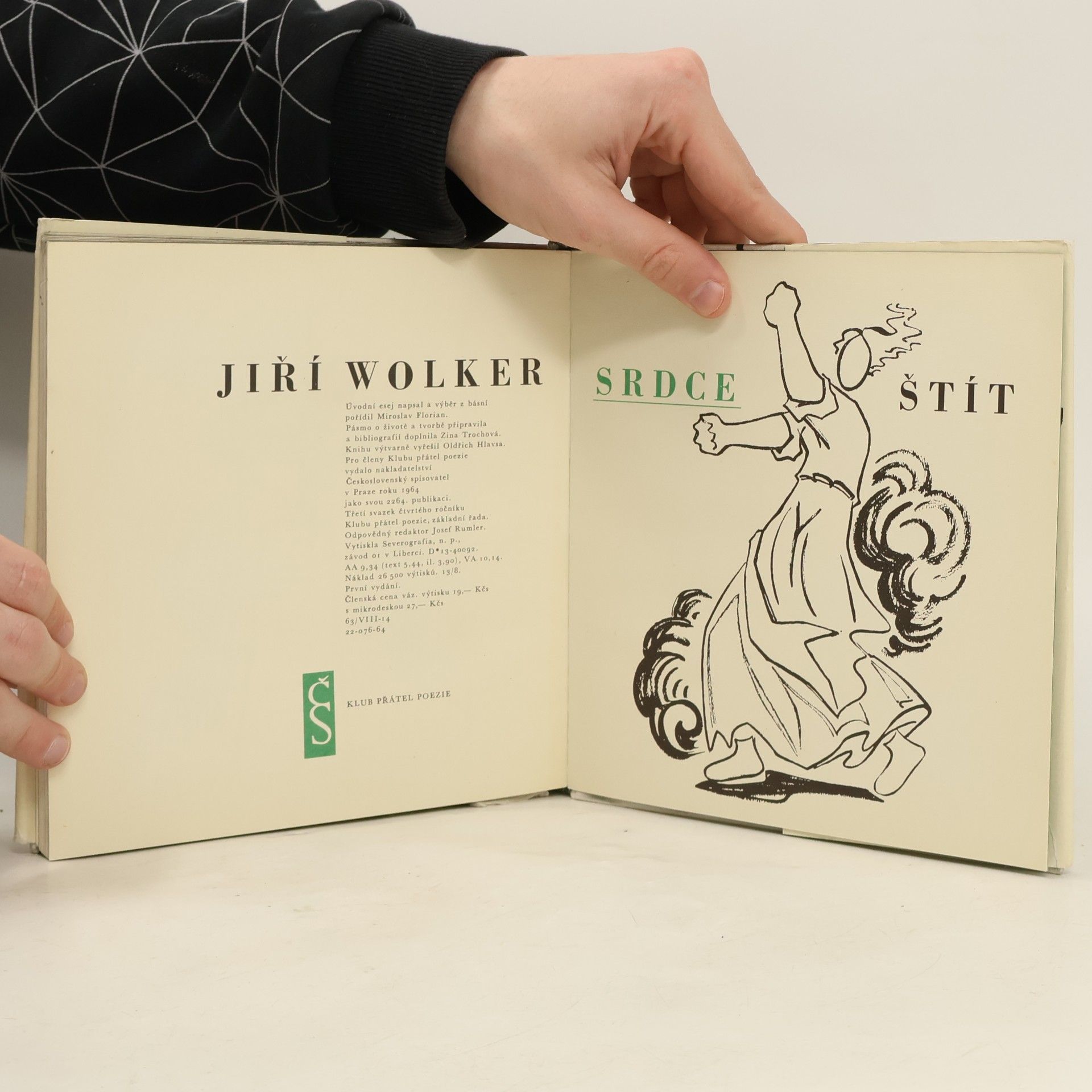 Jiří Wolker Srdce štít