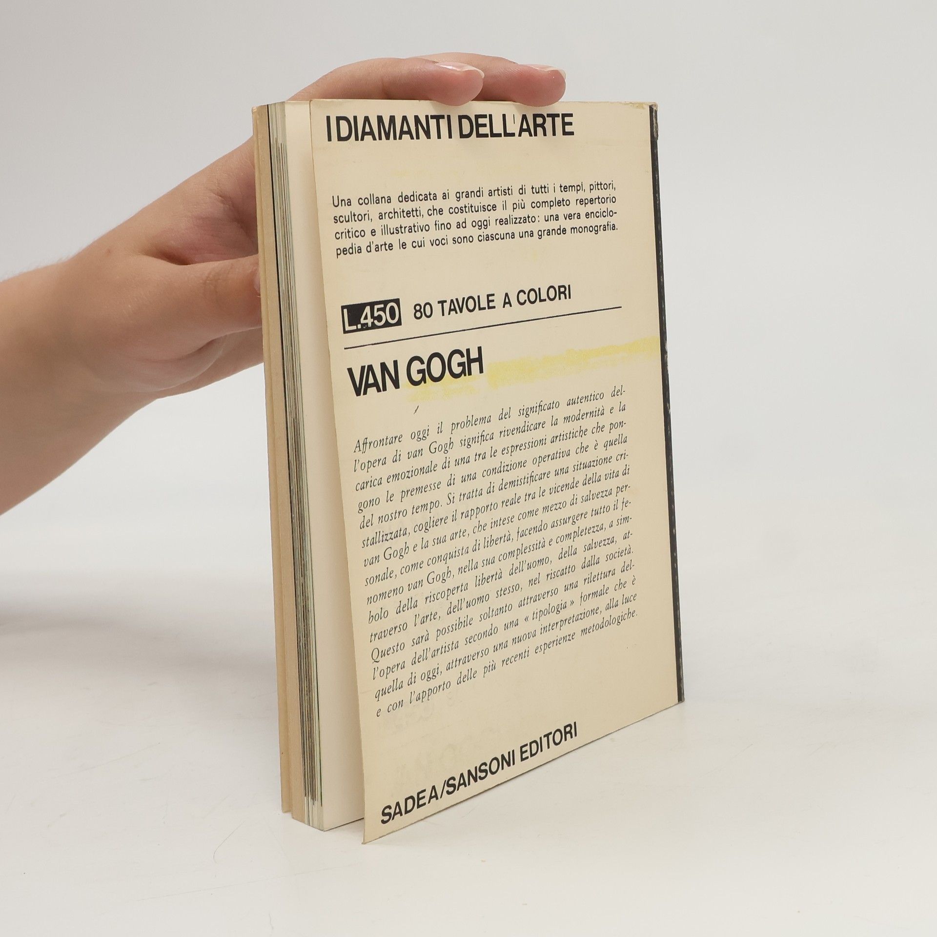 Lara Vinca Masini Van Gogh. The Life and Work of the Artist Illustrated with 80 Colour Plates
