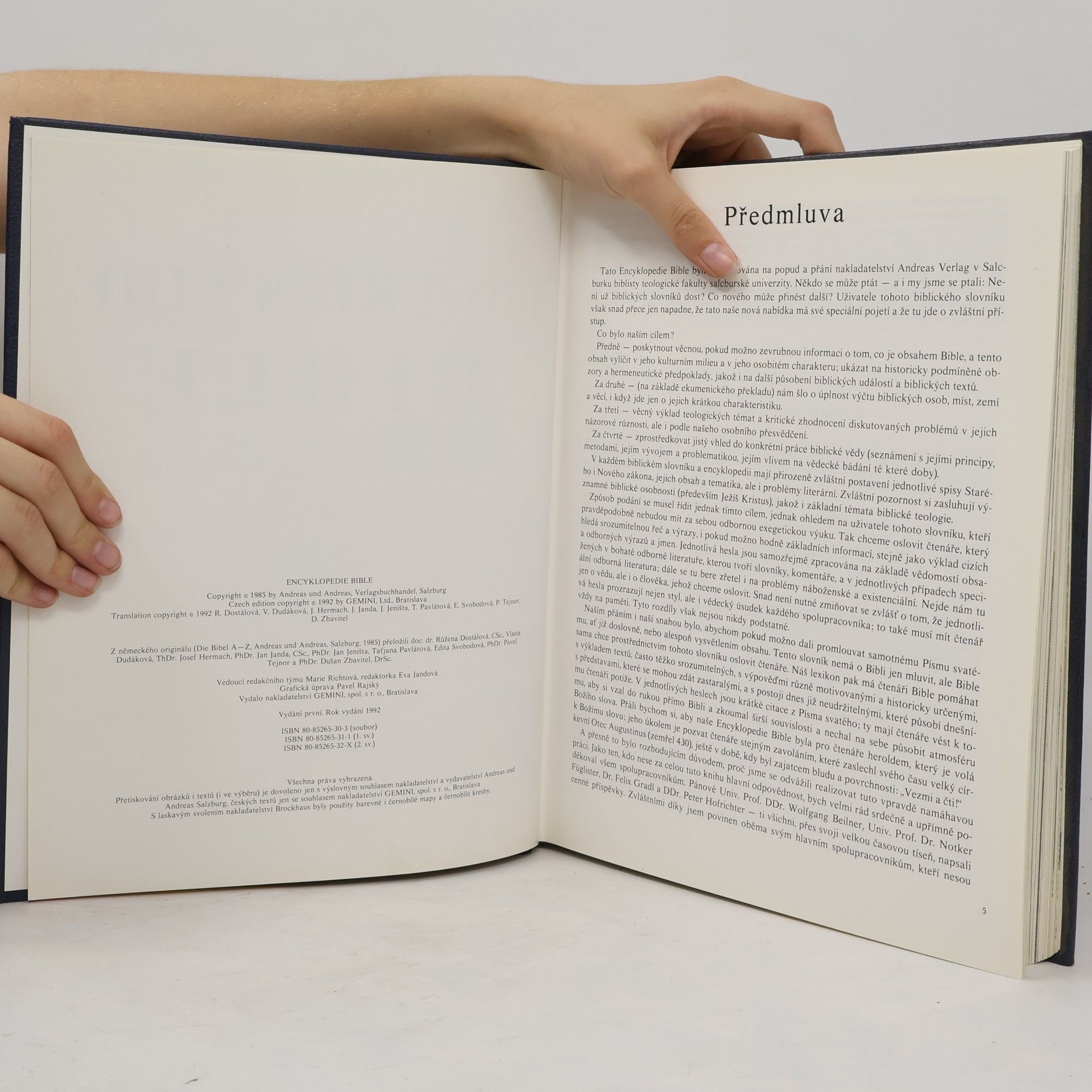 Michael Ernst Encyklopedie Bible. A-L