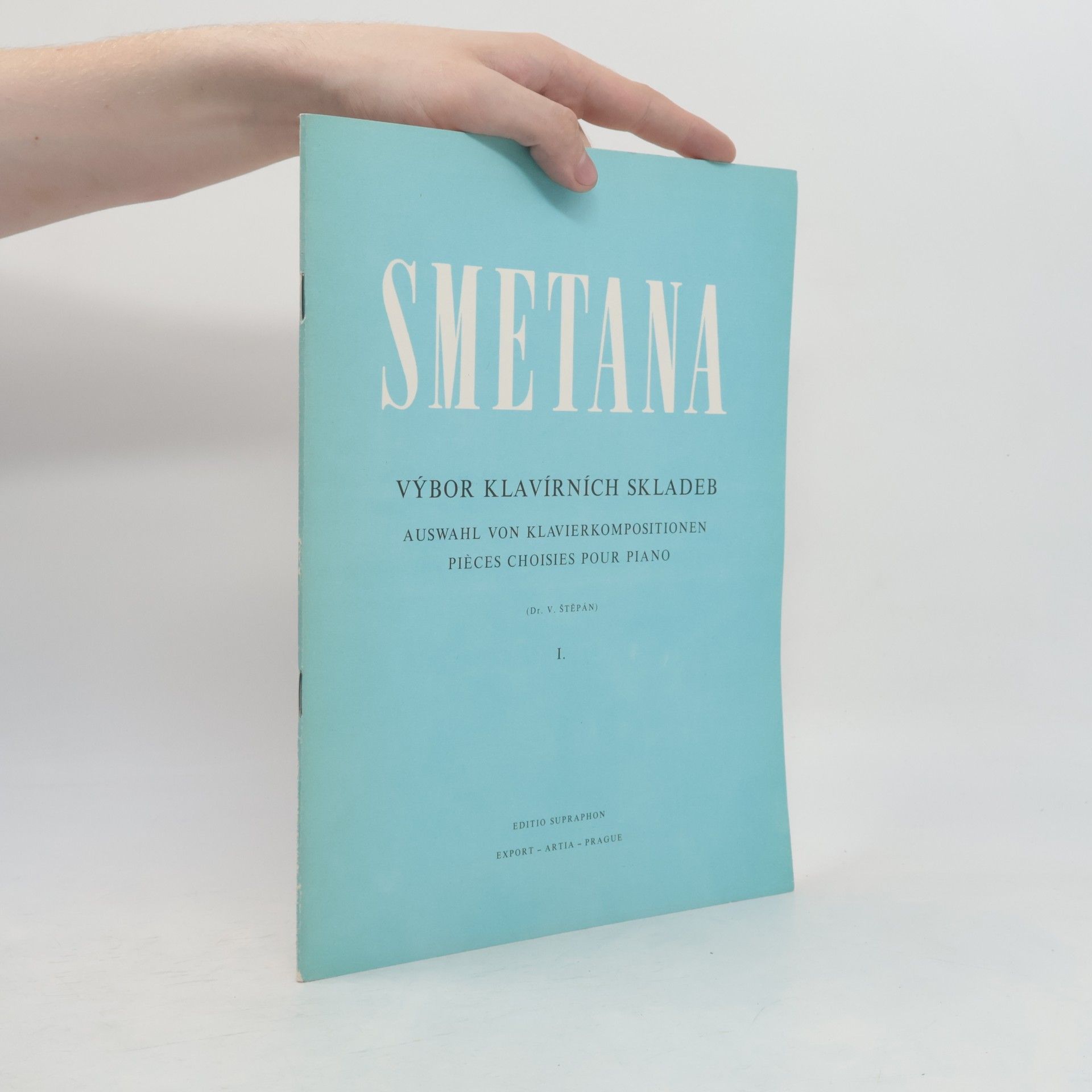 Bedřich Smetana Výbor klavírních skladeb