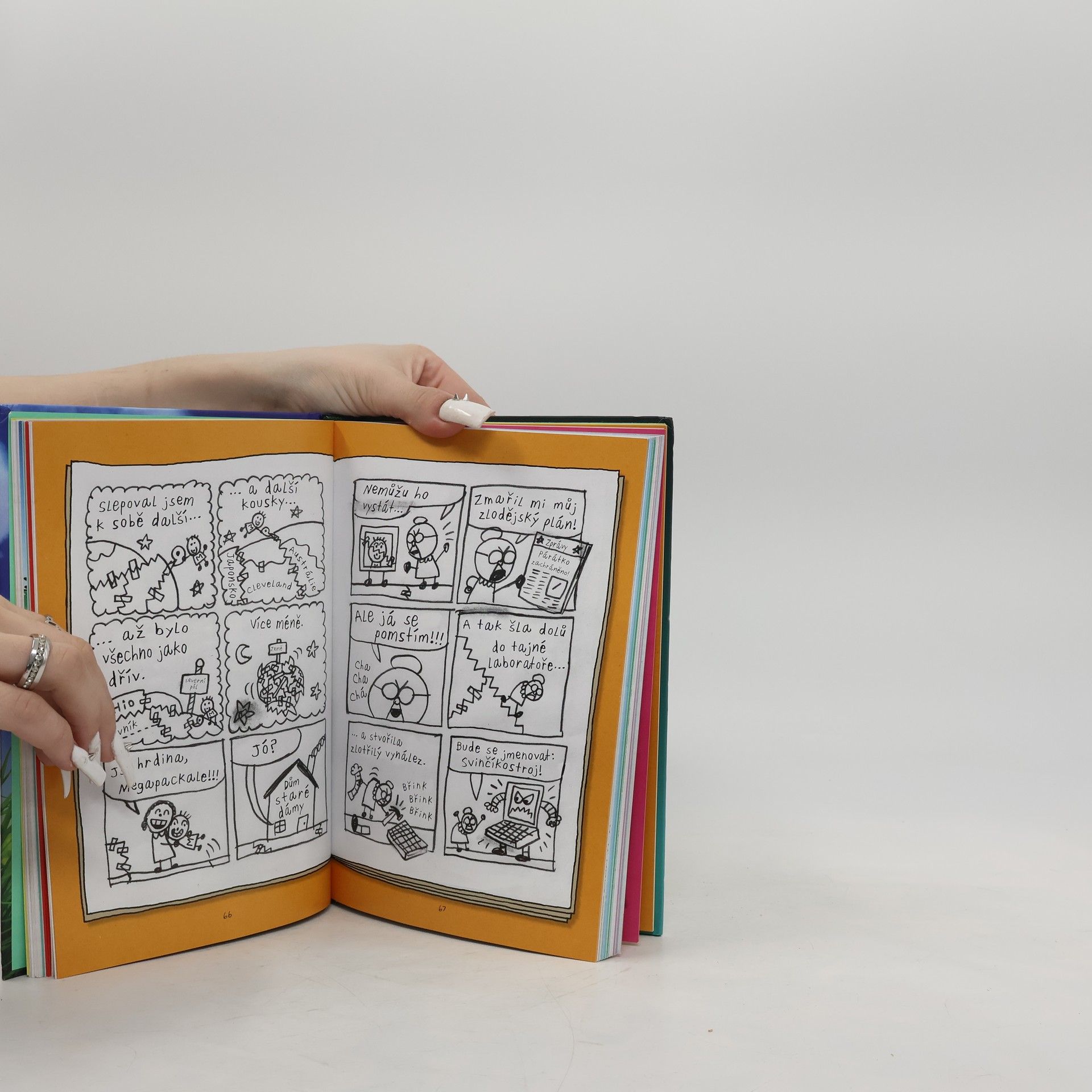 Dav Pilkey Superkotě a komiksová škola. Perspektivy