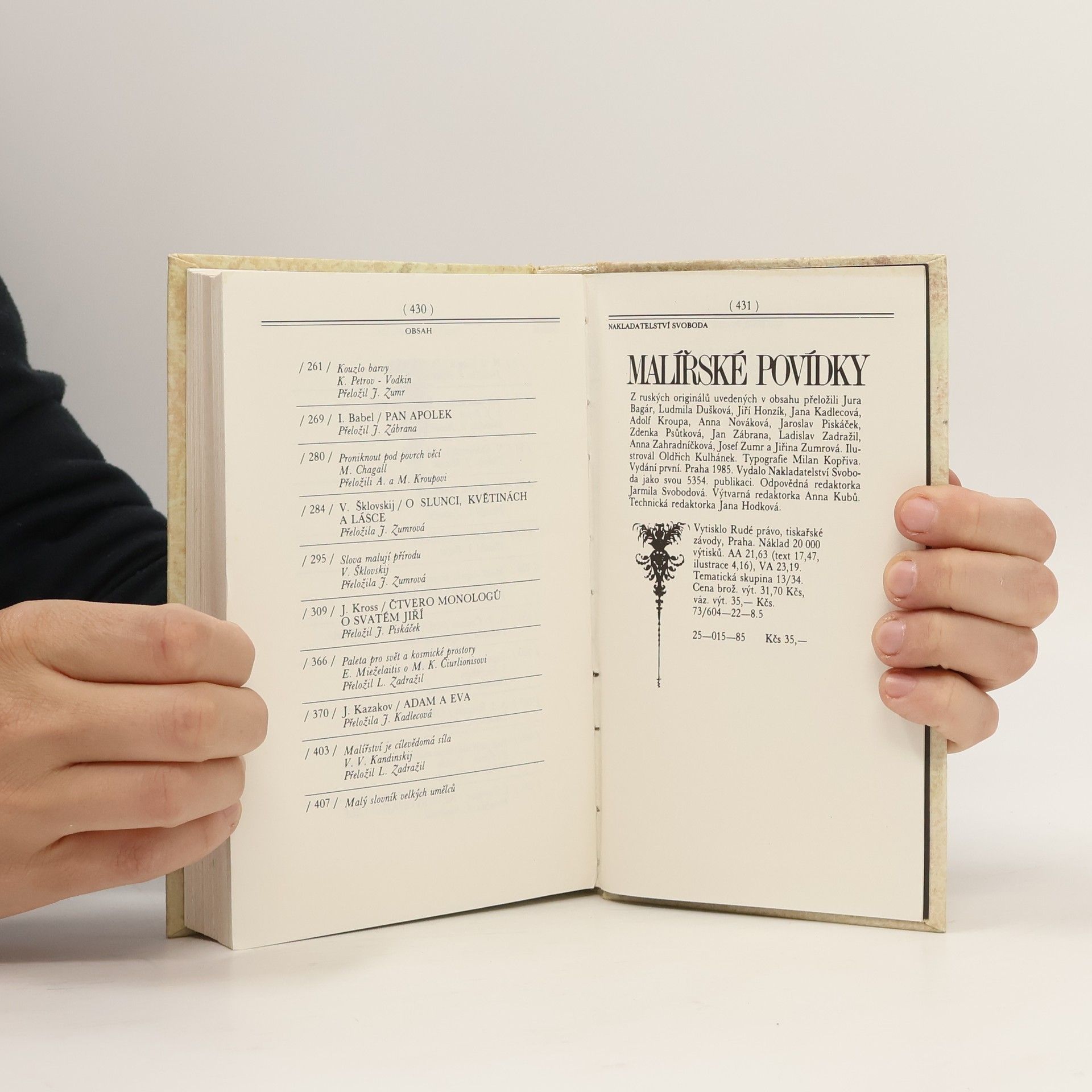 Autores varios Malířské povídky