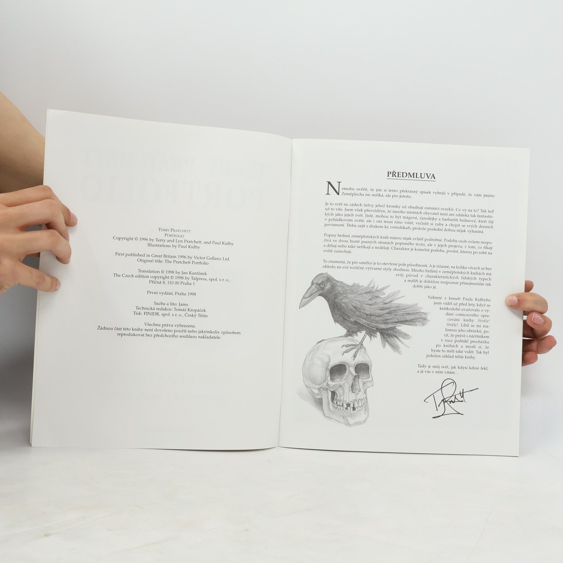 Terry Pratchett Terry Pratchett. Portfolio