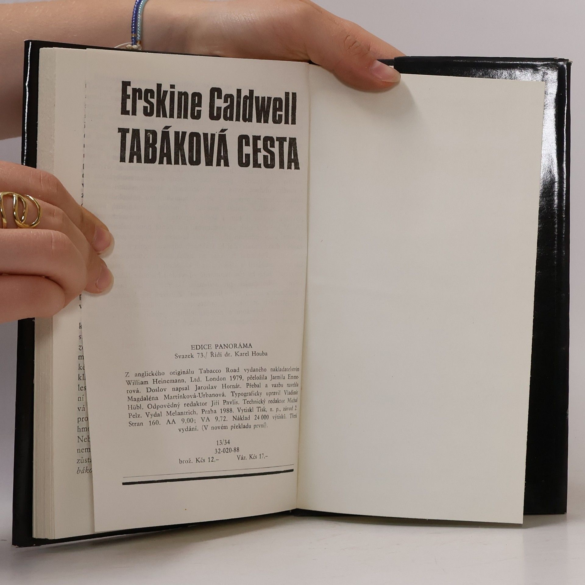 Erskine Caldwell Tabáková cesta