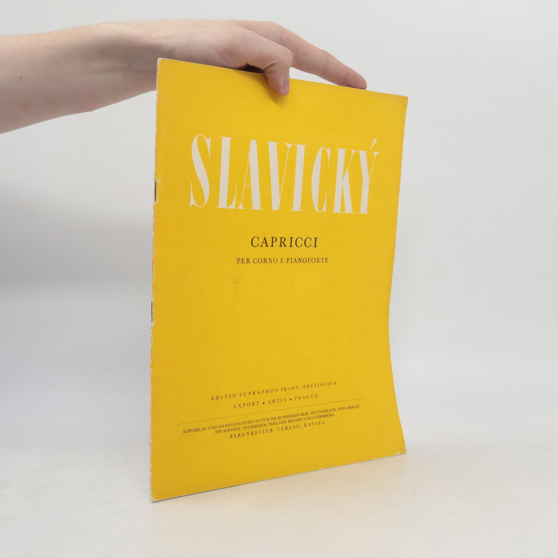 Klement Slavický Slavický. Capricci
