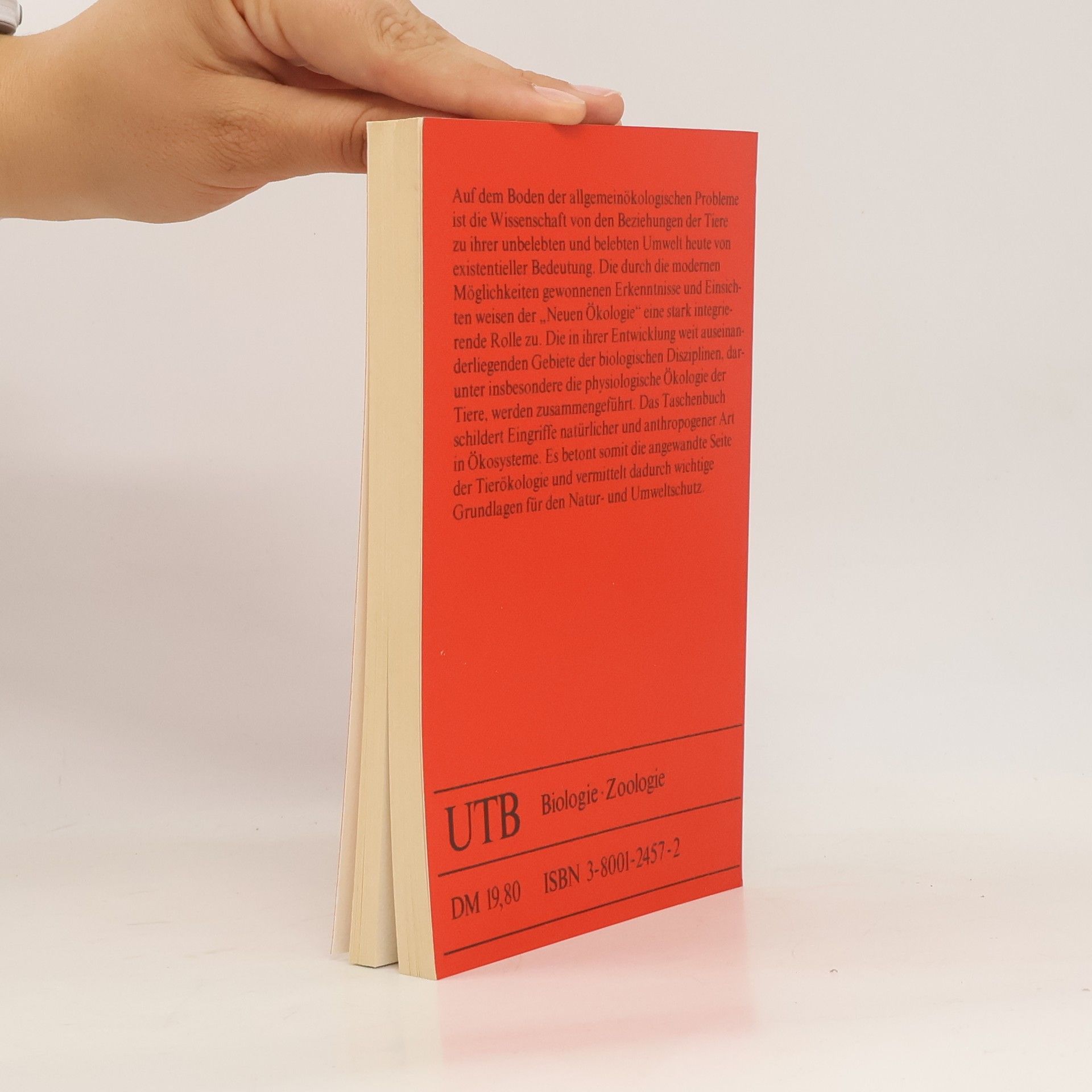 Werner J. Kloft Uni-Taschenbücher - 729: Ökologie der Tiere