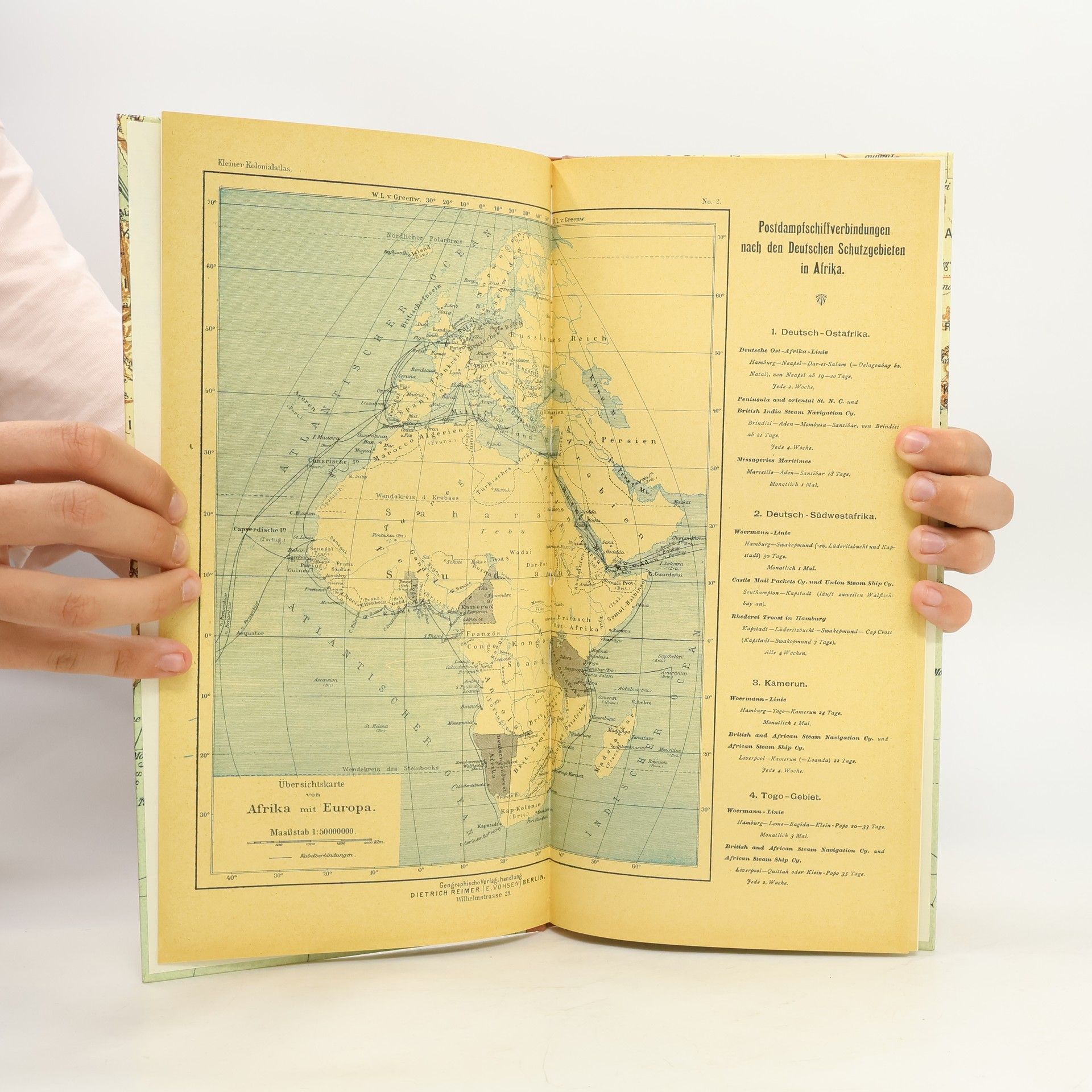 Autorenkollektiv Kleiner deutscher Kolonialatlas