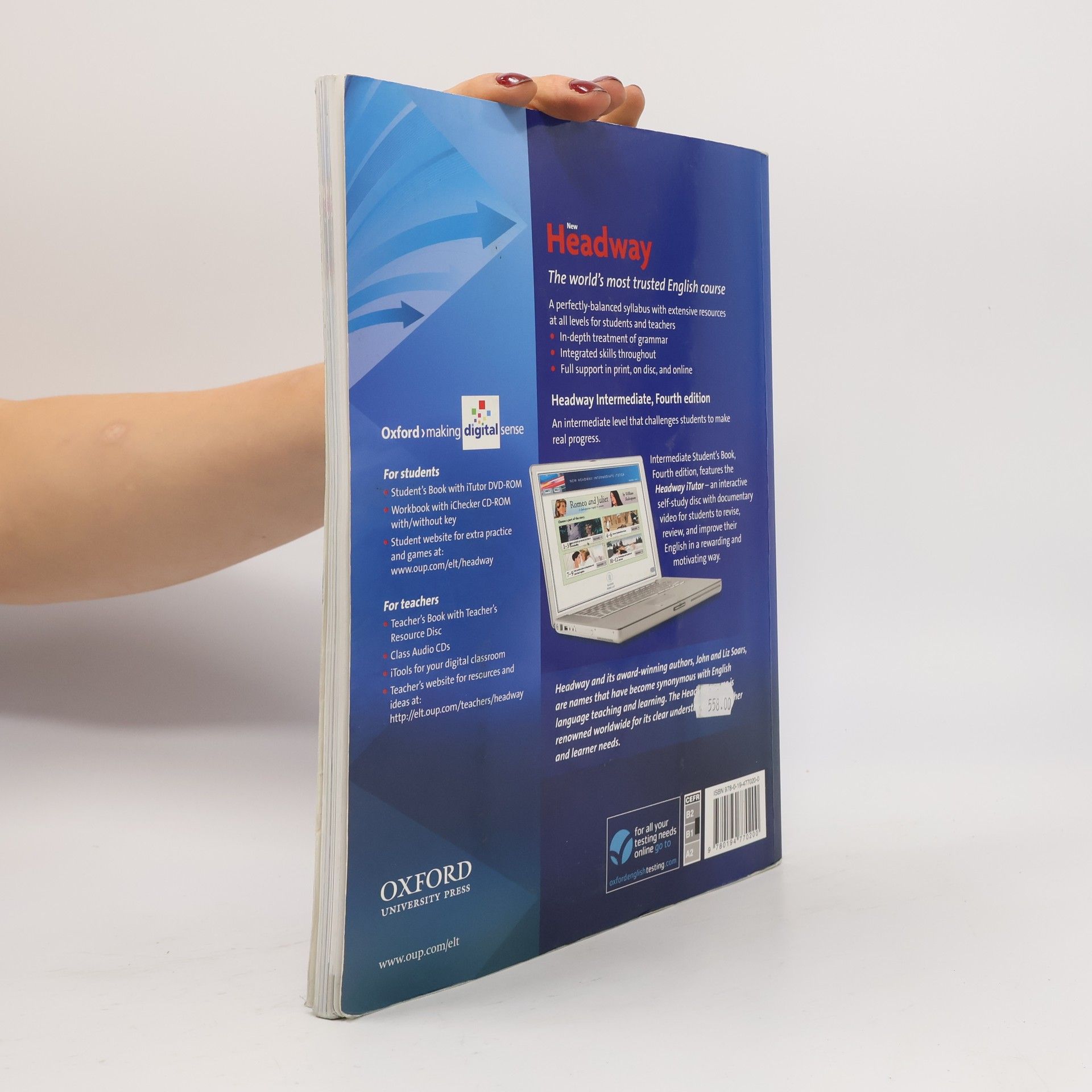 John Soars New Headway: Intermediate Fourth Edition: Student's Book and iTutor Pack
