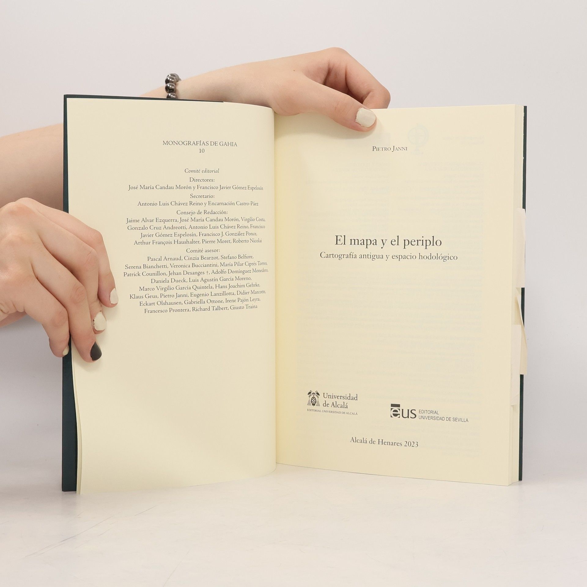 Pietro Janni Monografías de Gahia - 10: El mapa y el periplo