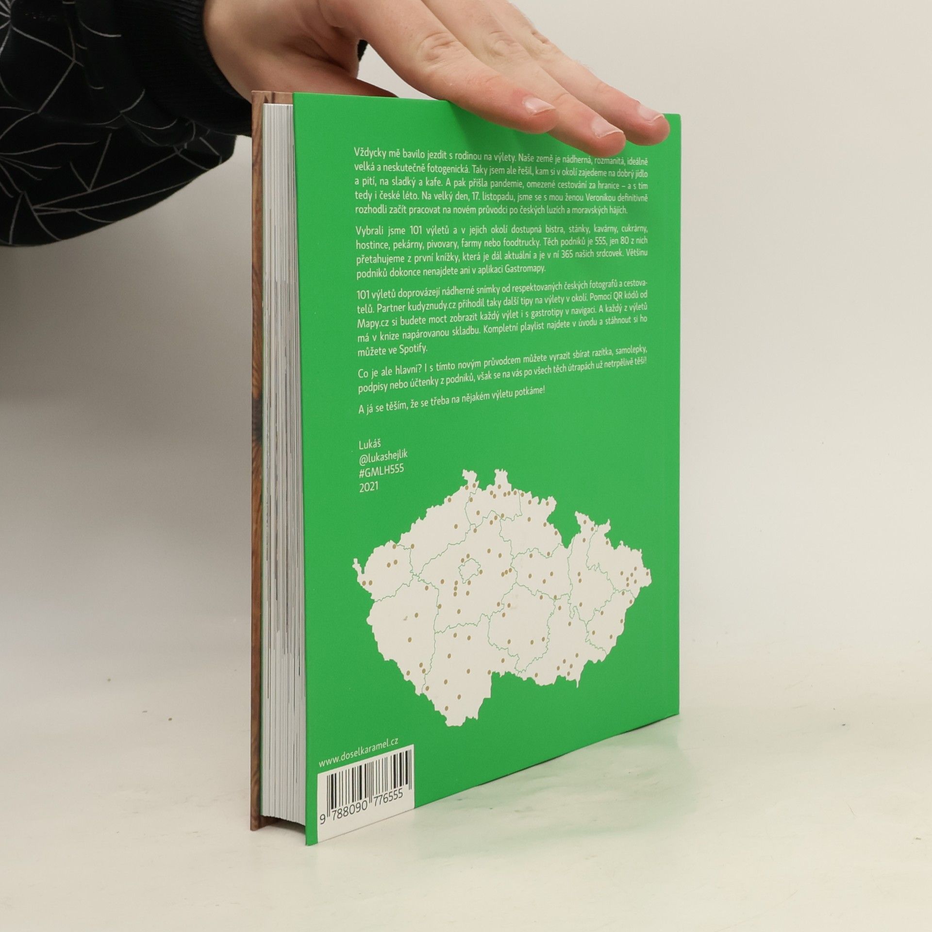 Lukáš Hejlík 555. Výlety s gastromapou Lukáše Hejlíka