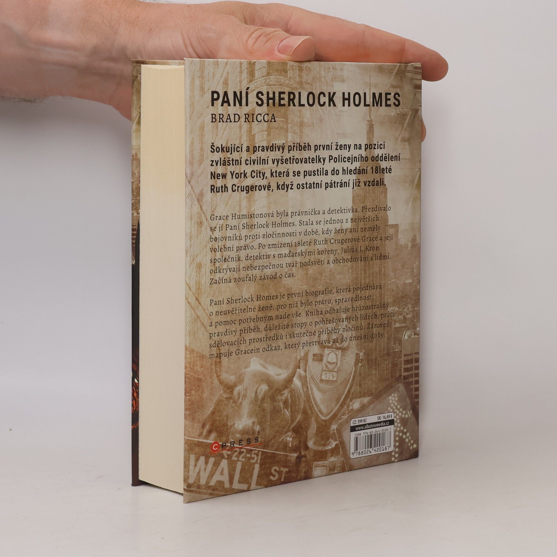 Brad Ricca Paní Sherlock Holmes