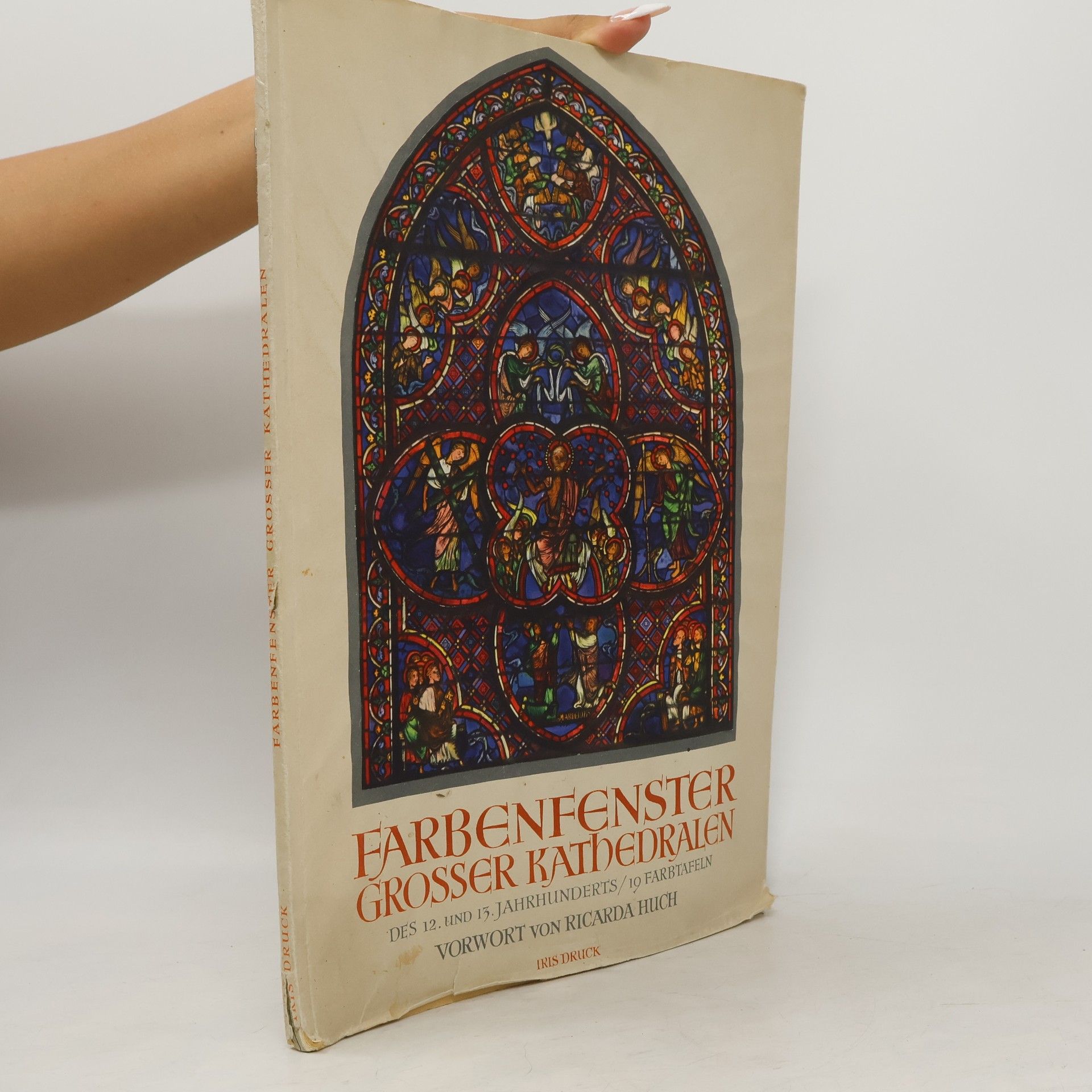 Ricarda Huch Farbenfenster grosser kathedralen des 12. und 13. jahrhunderts