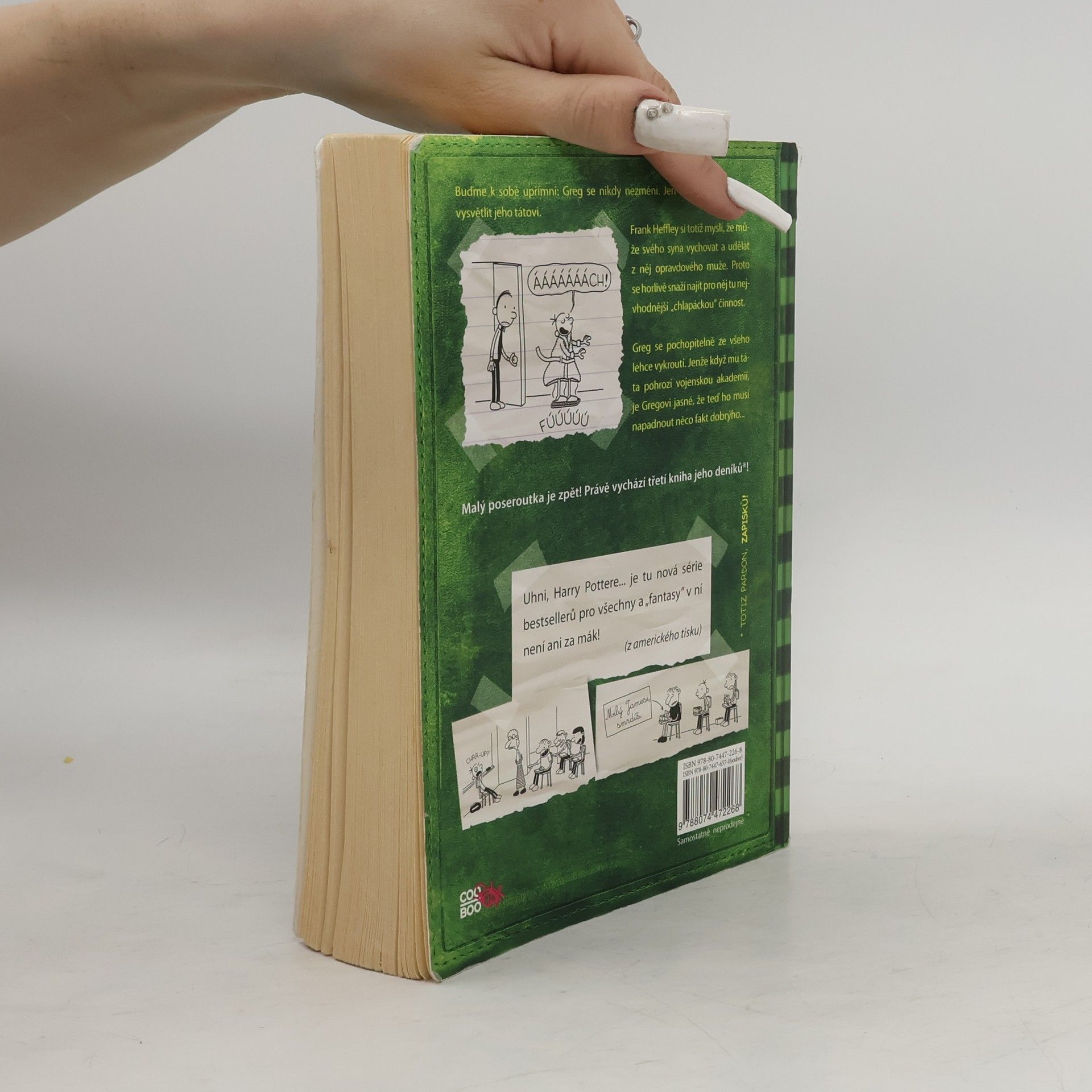 Jeff Kinney Deník malého poseroutky 3. Poslední kapka