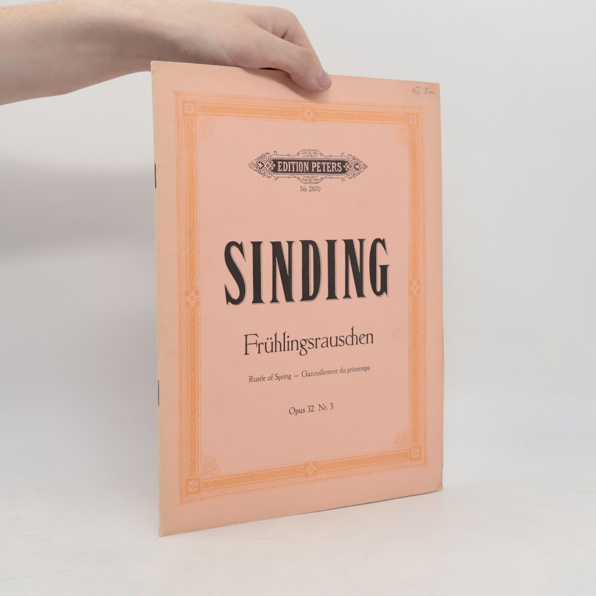 Christian Sinding Frühlingsrauschen