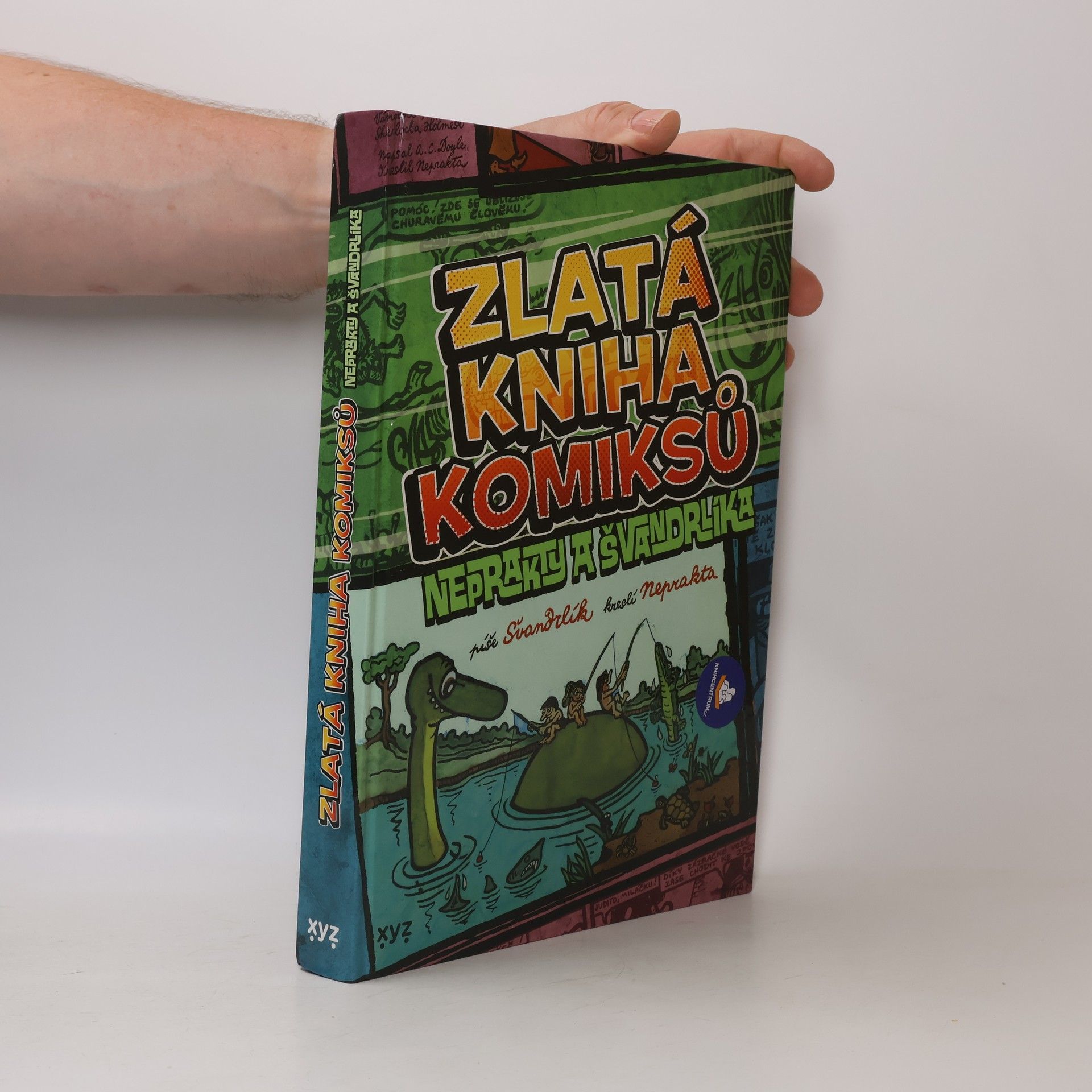Miloslav Švandrlík Zlatá kniha komiksů Neprakty a Švandrlíka