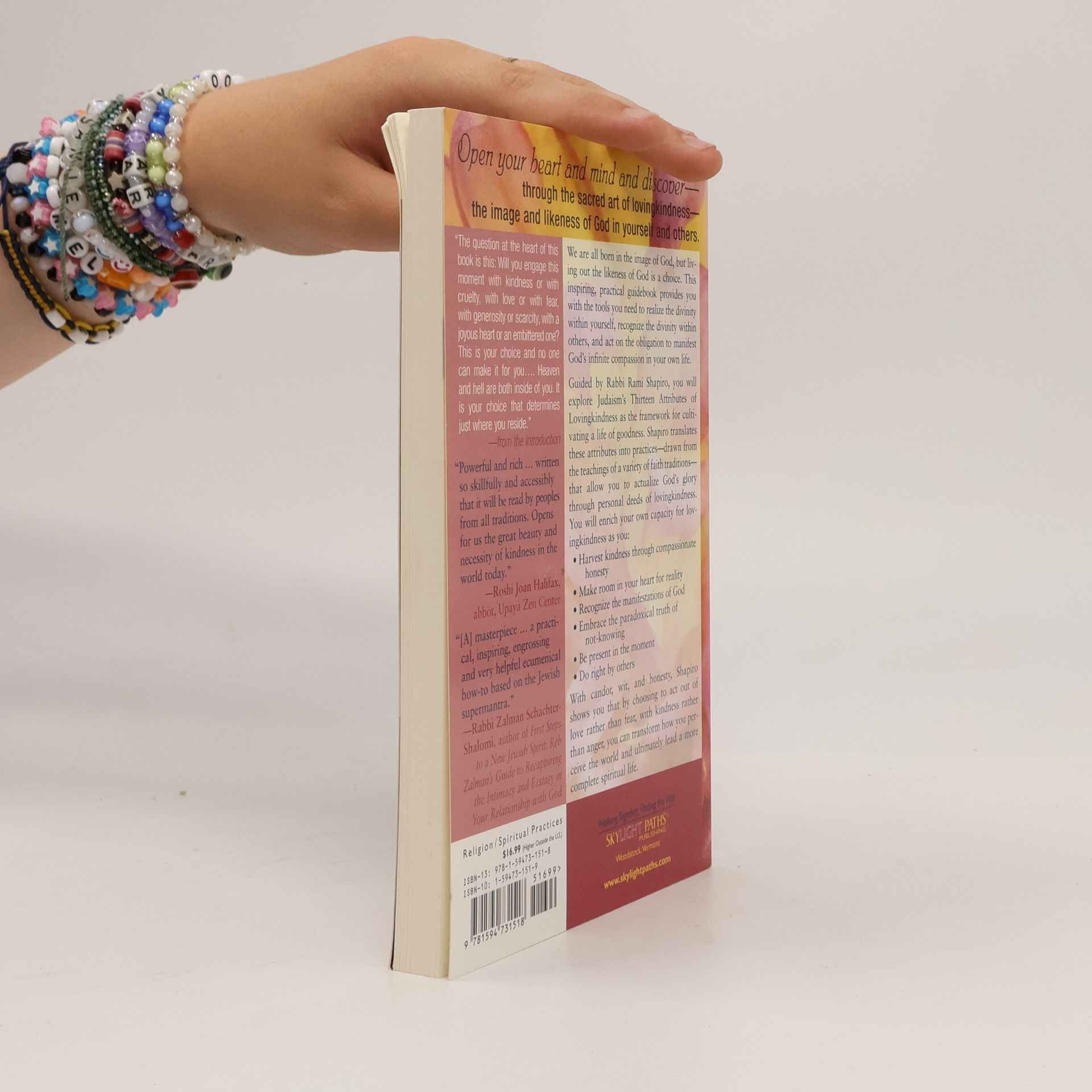 Rabbi Rami M. Shapiro The Sacred Art of Lovingkindness