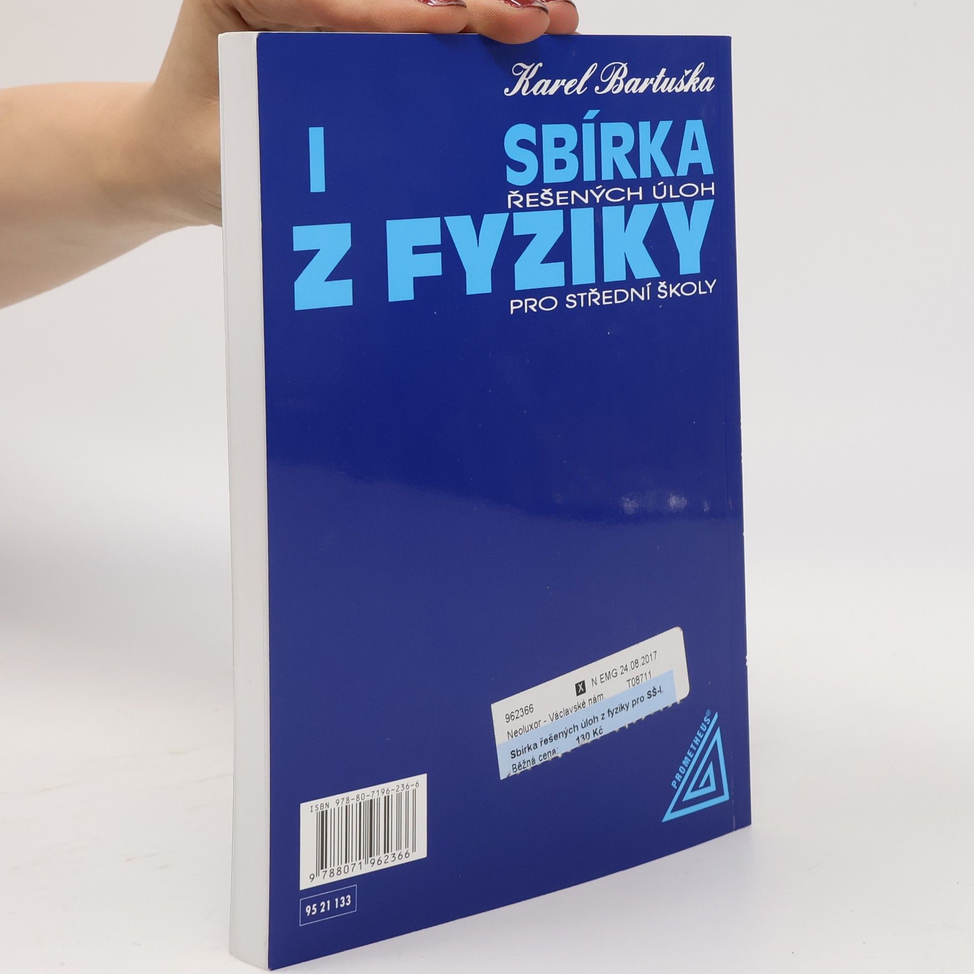 Karel Bartuška Sbírka řešených úloh z fyziky pro střední školy I.