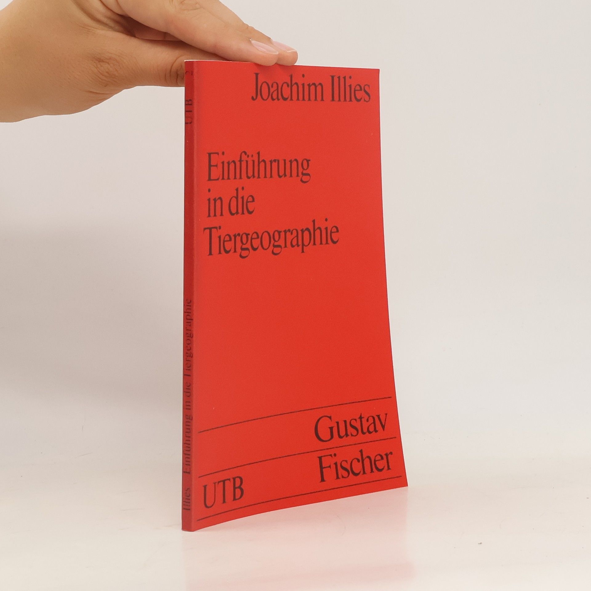 Joachim Illies Einführung in die Tiergeographie