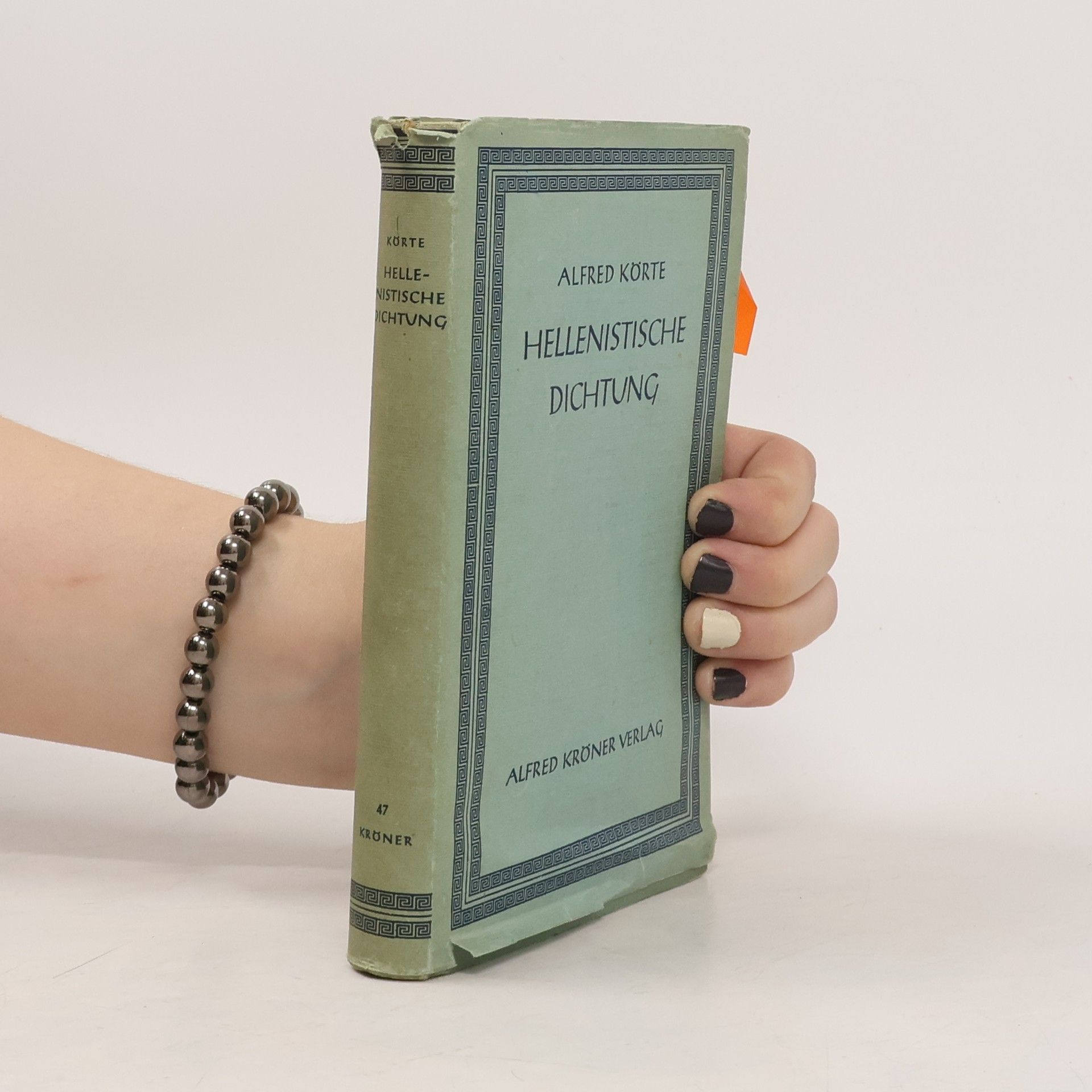 Alfred Körte Hellenistische Dichtung