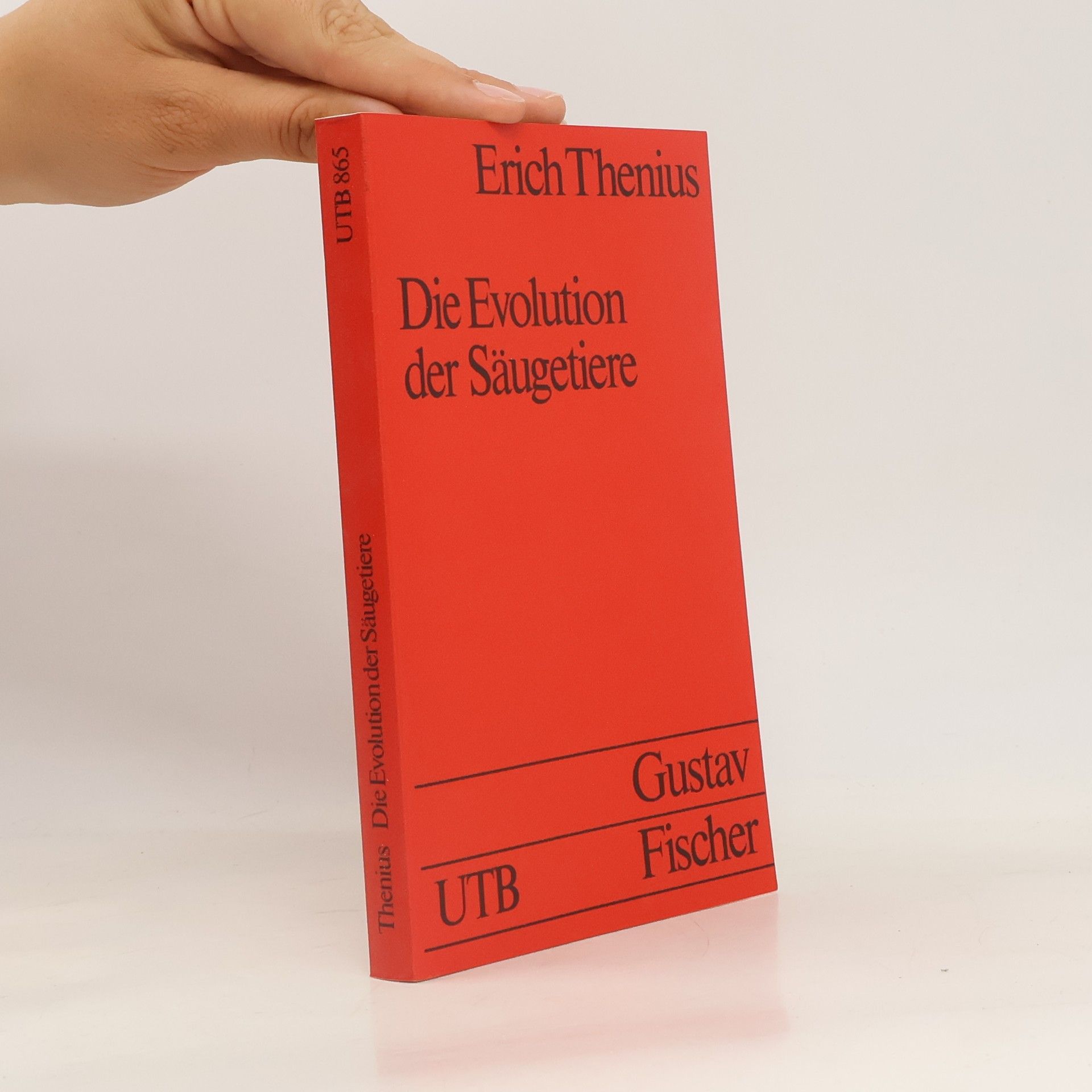 Erich Thenius Die Evolution der Säugetiere