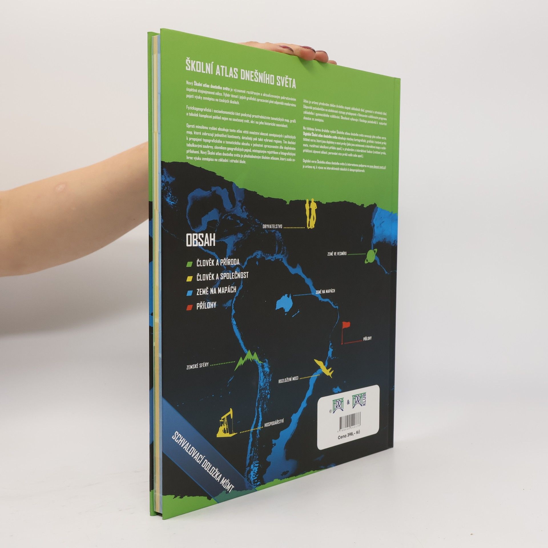 Martin Hanus Školní atlas dnešního světa