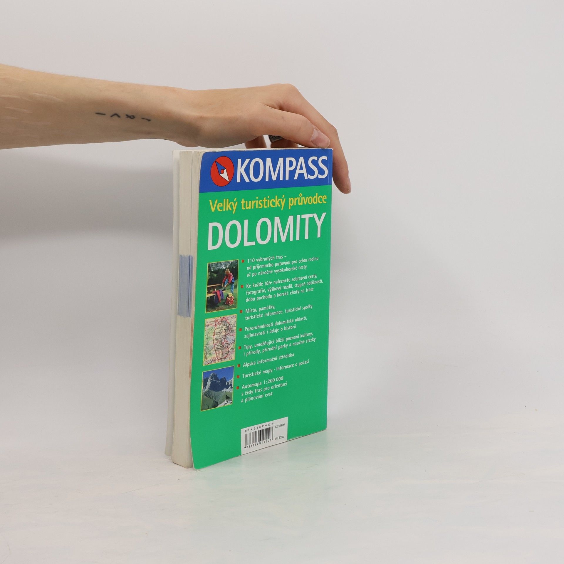 Eva Jansa Dolomity : velký turistický průvodce