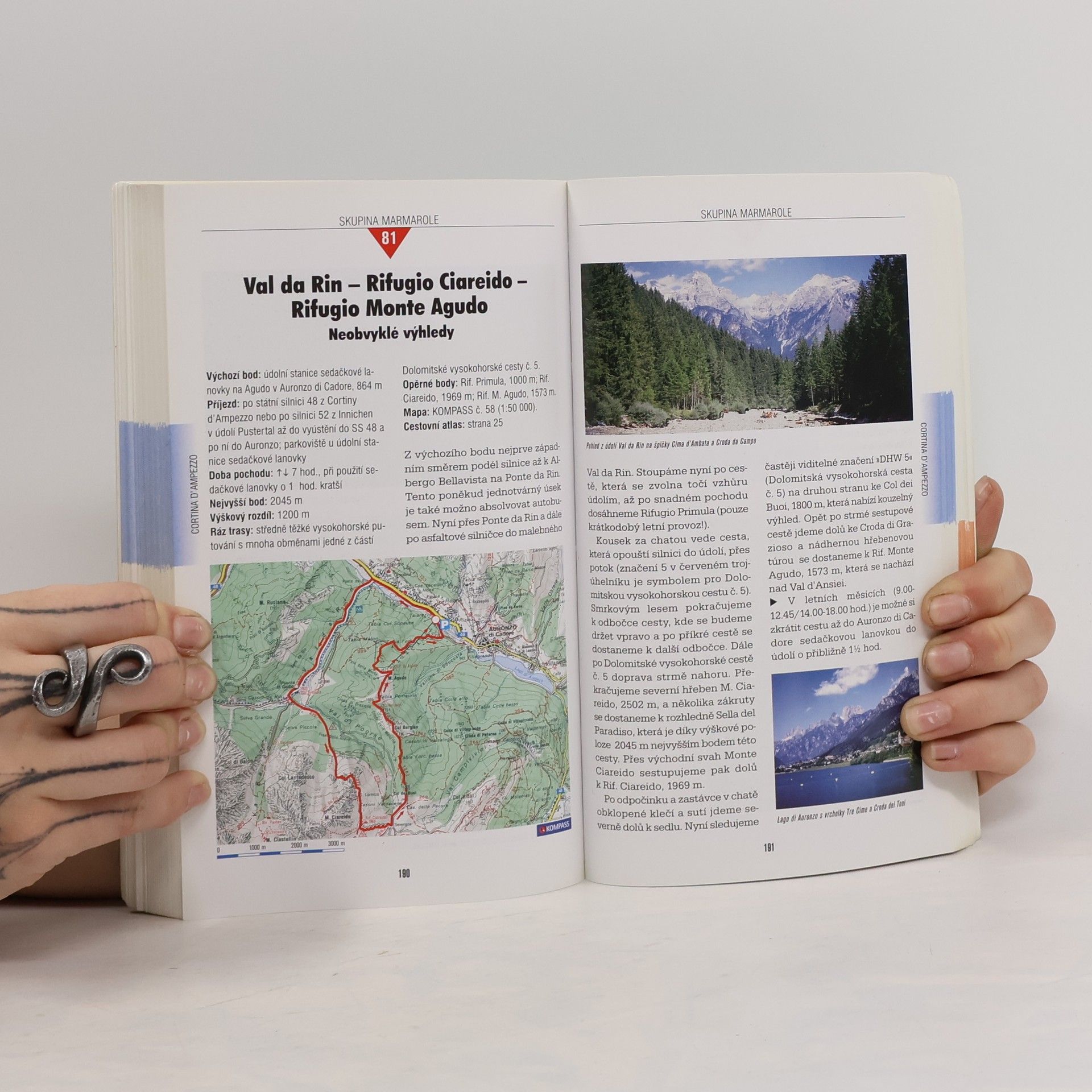 Eva Jansa Dolomity : velký turistický průvodce