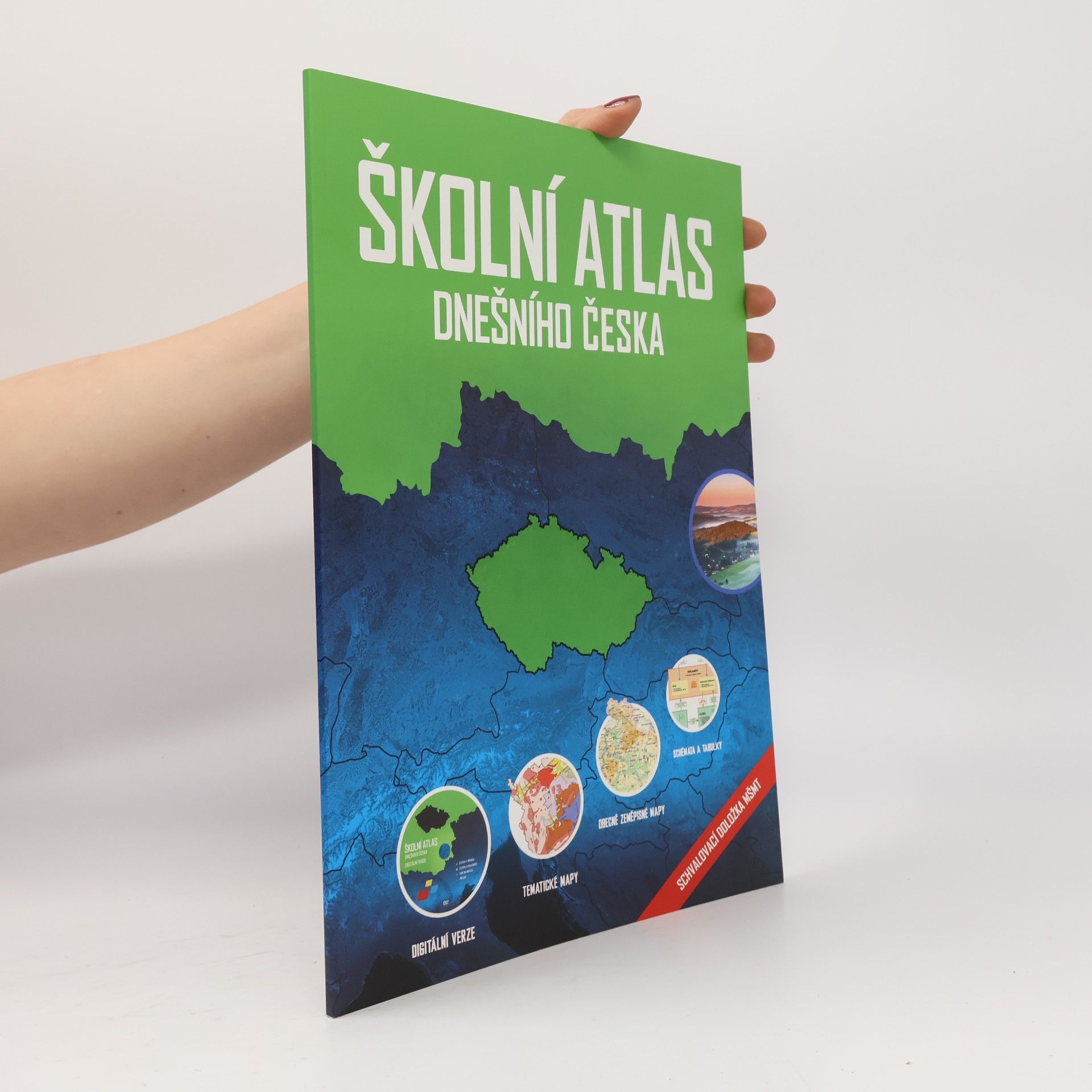 Martin Hanus Školní atlas dnešního Česka