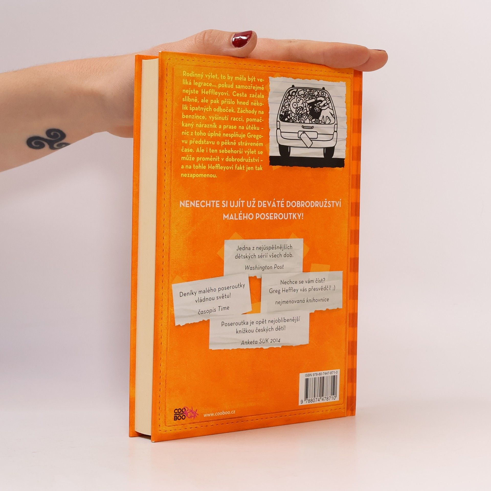 Jeff Kinney Deník malého poseroutky 9. Výlet za všechny peníze