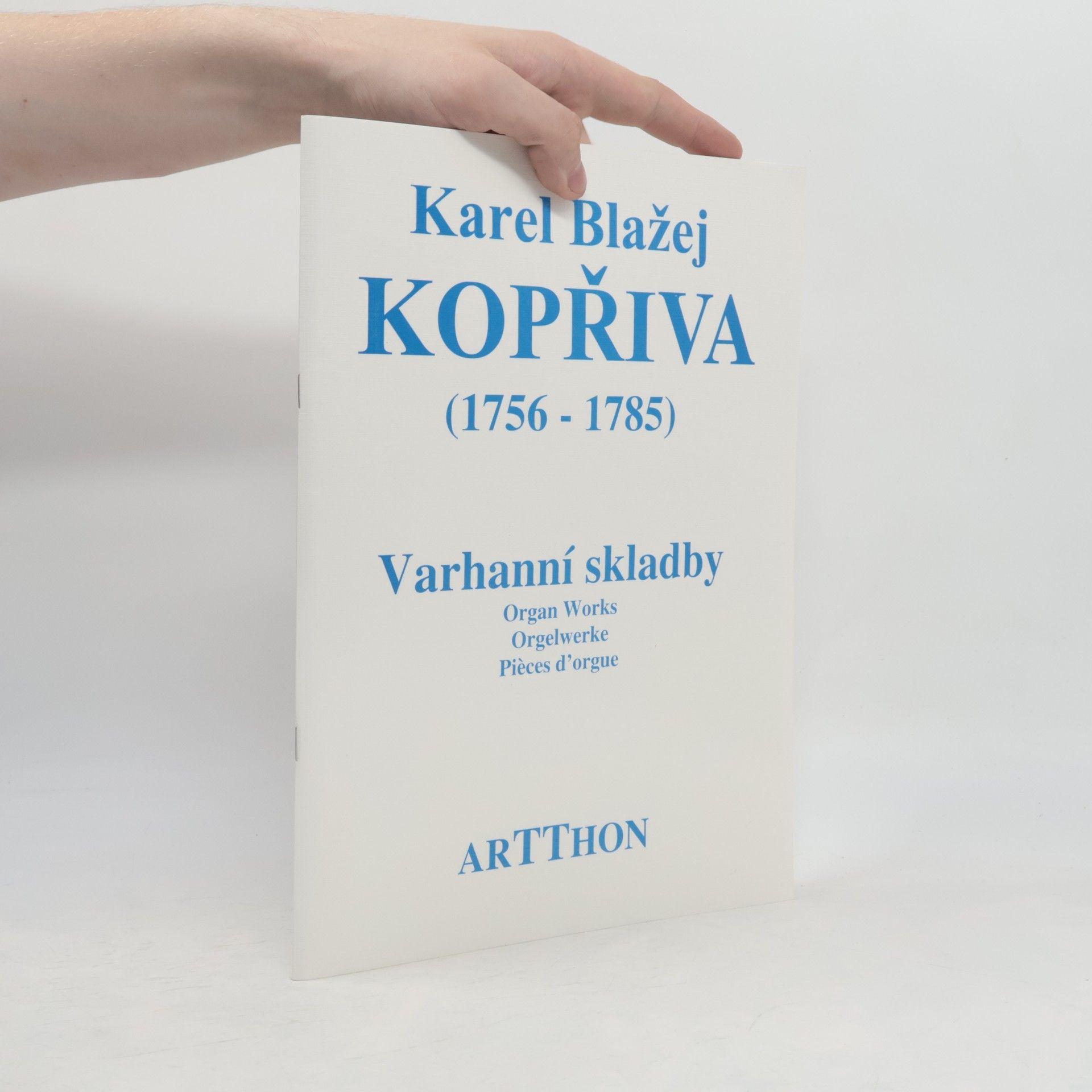 Karel Blažej Kopřiva Varhanní skladby