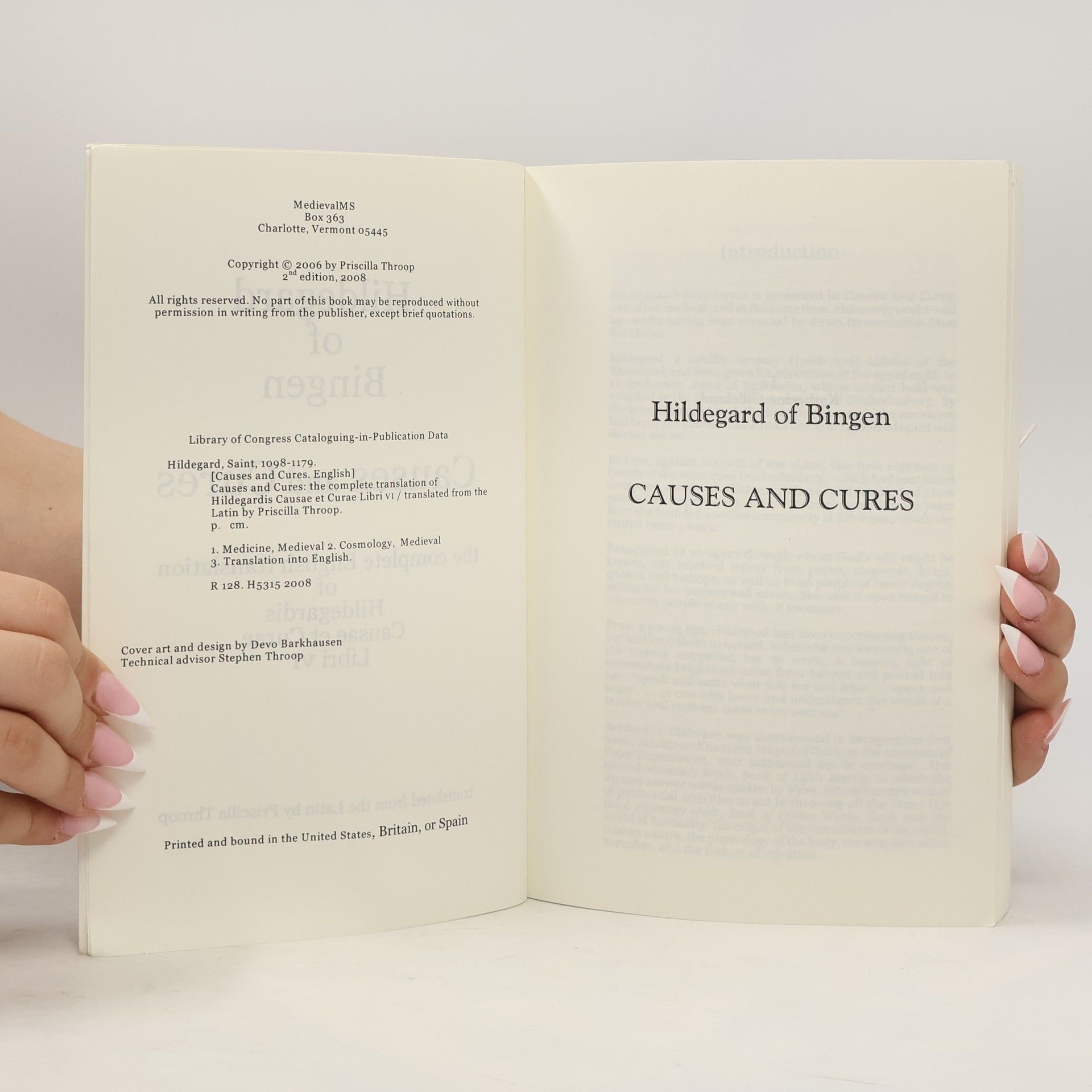 Hildegarda z Bingenu Causes and Curses