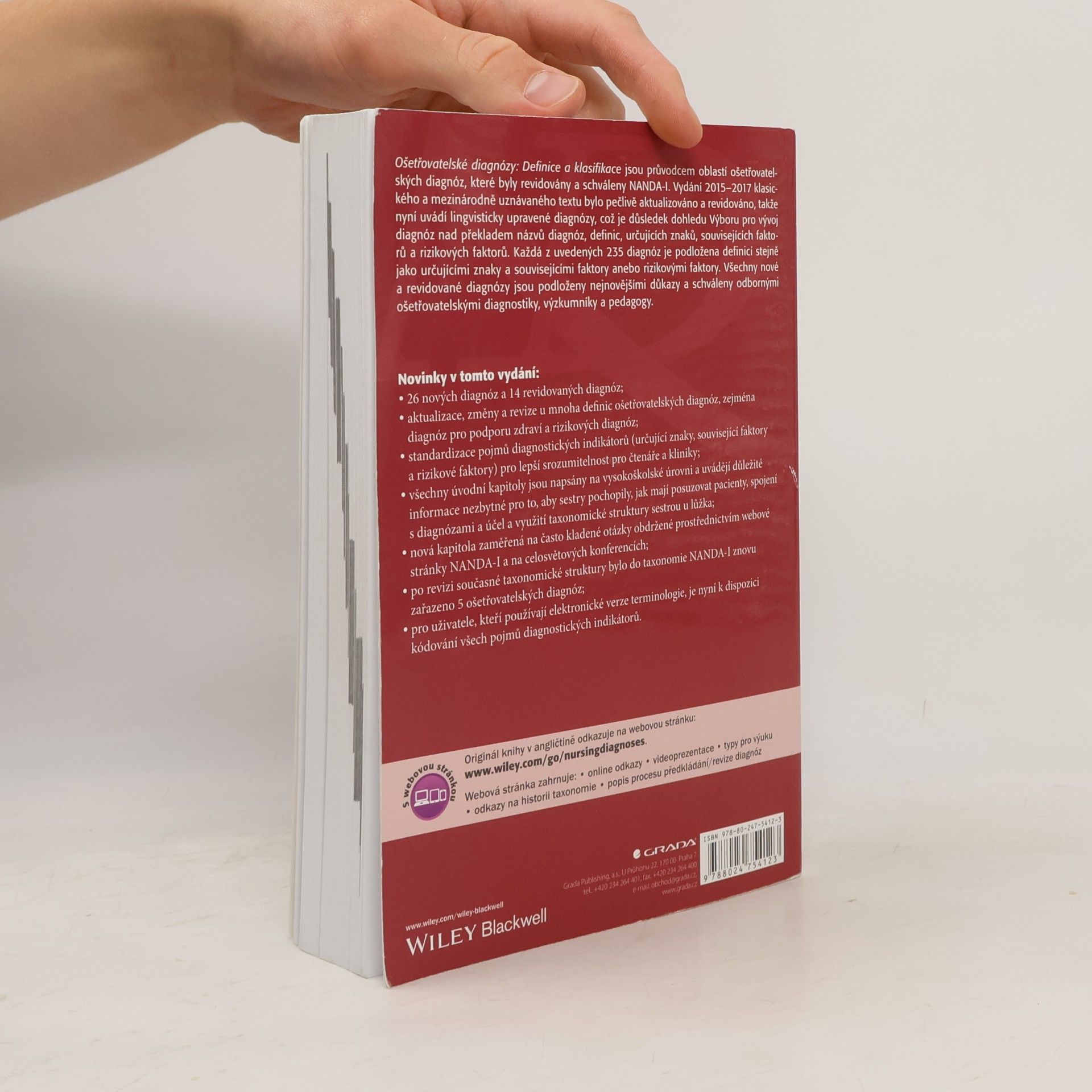 Autores varios Ošetřovatelské diagnózy - Definice a klasifikace 2015–2017