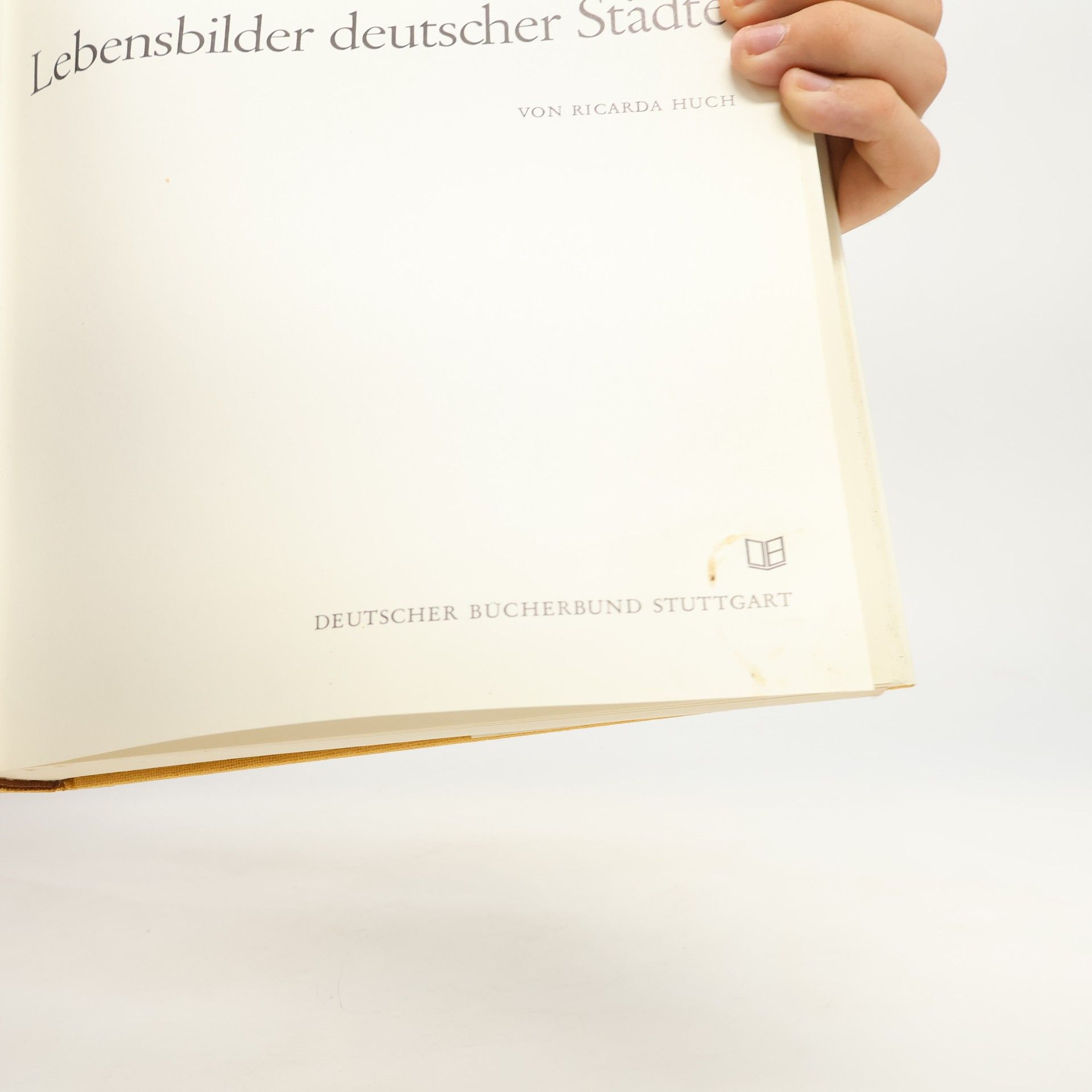Ricarda Huch Im alten Reich