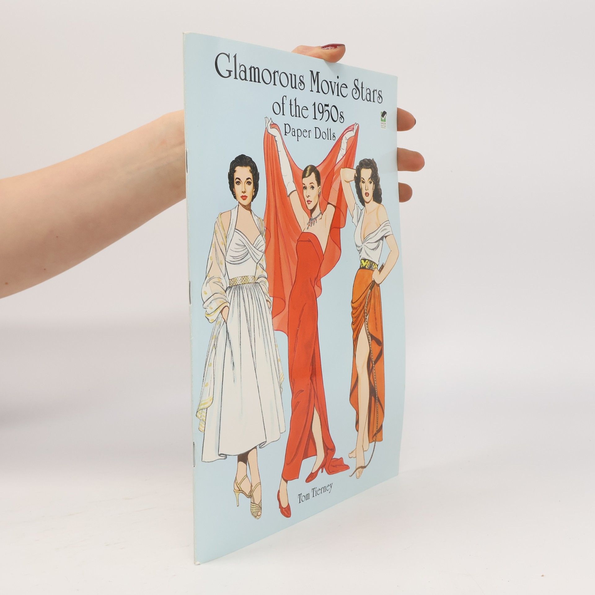 Tom Tierney Glamorous Movie Stars of the 1950s Paper Dolls - Green Edition