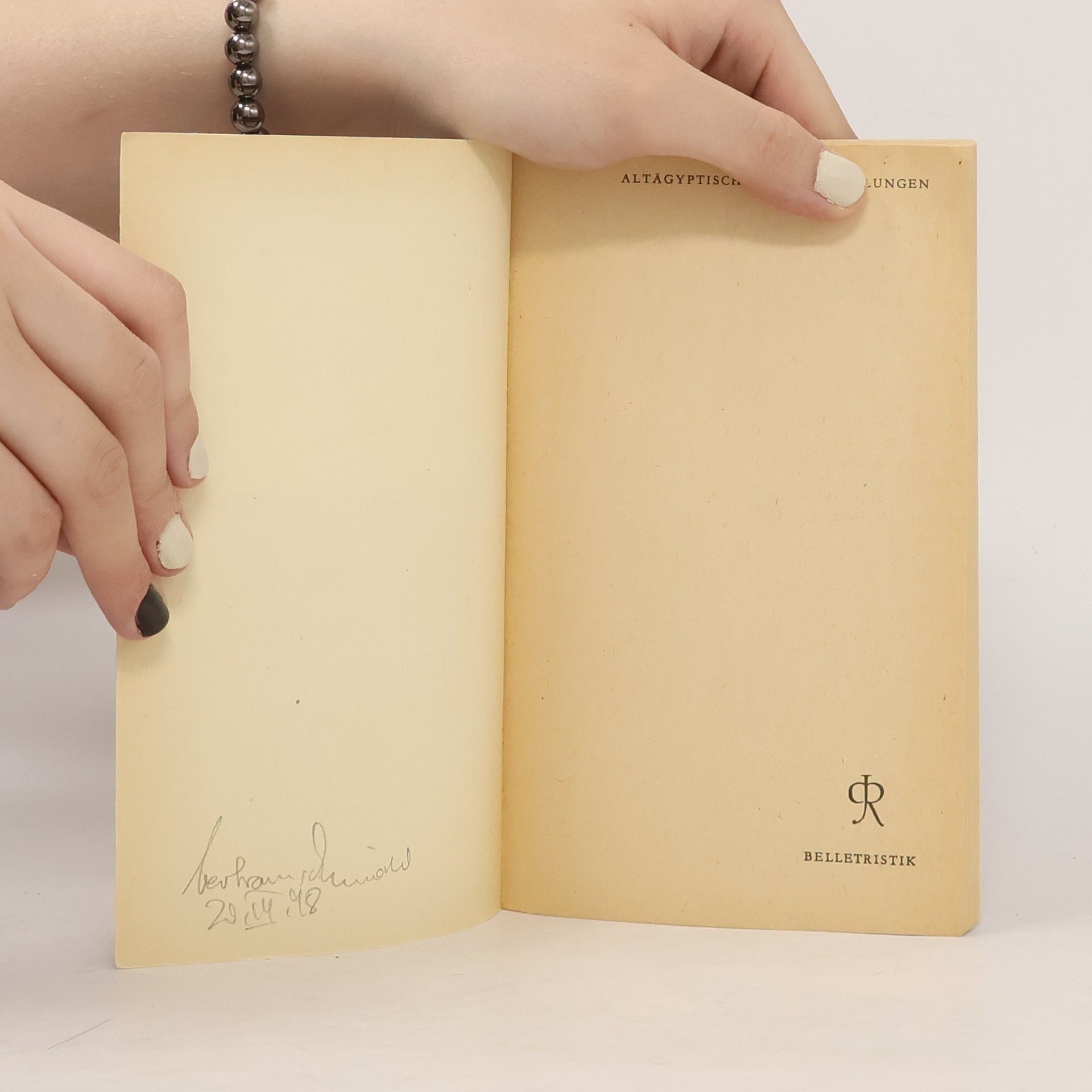 Autores varios Altägyptische Reiseerzählungen